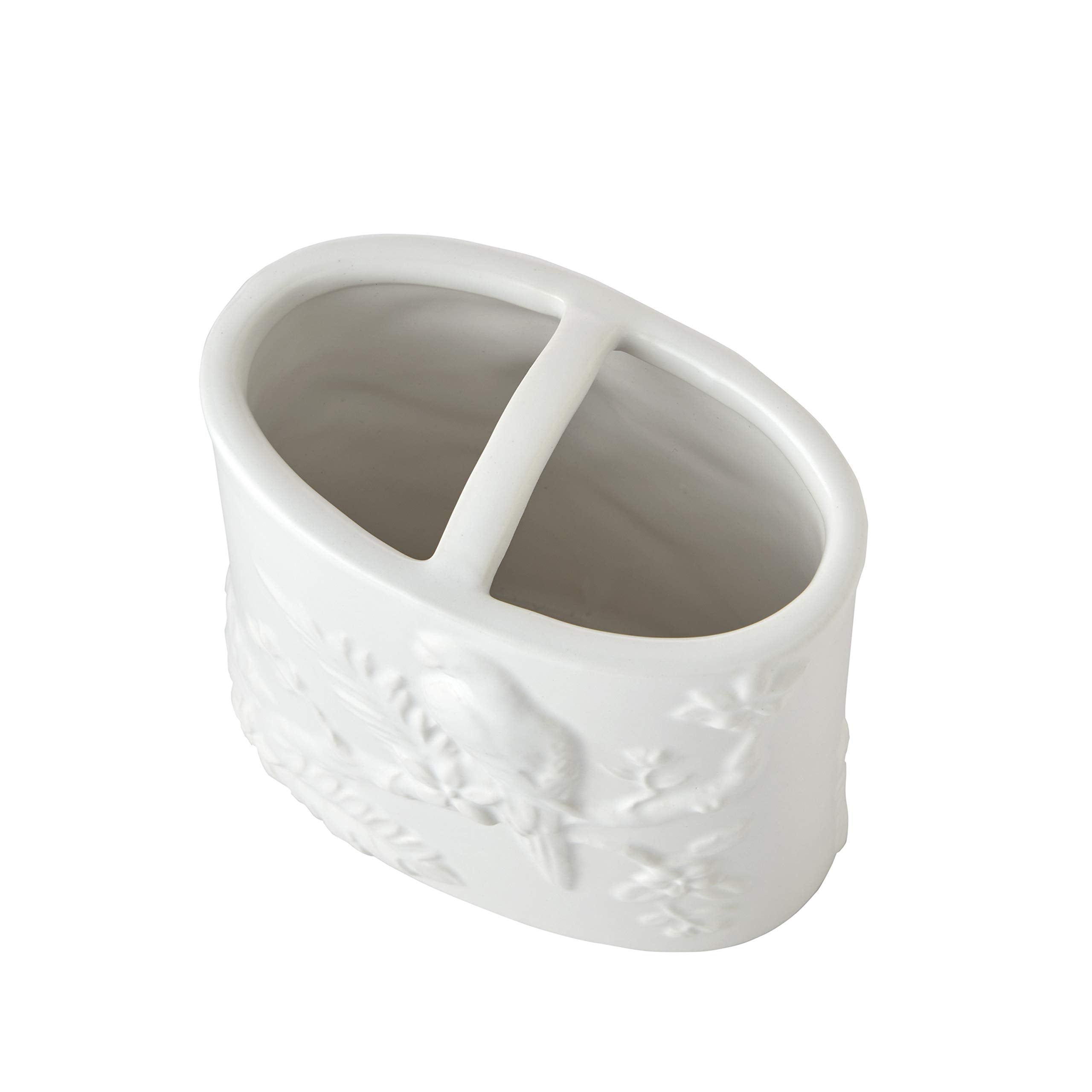 Skl Home Vern Yip Jungle Cats Toothbrush Holder, White