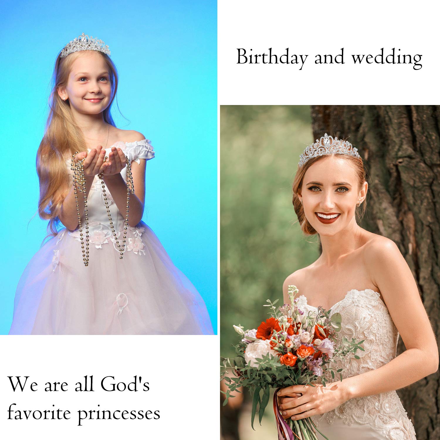 Tiara for Women Birthday  Tiara for Women Silver  Happy Birthday Queen Tiara for Women  Crown for Girls Tiaras Birthday Queen Crowns with Birthday Girl Sash  Crowns for Women with Rhinestone