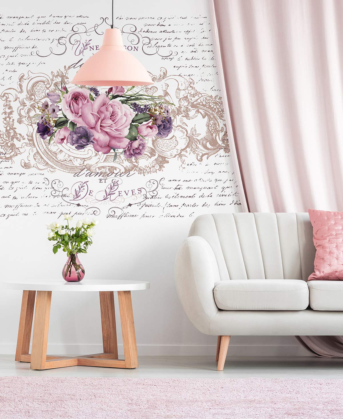 Maisie & Willow Floral Poems, 16X23 Inches, Mixed