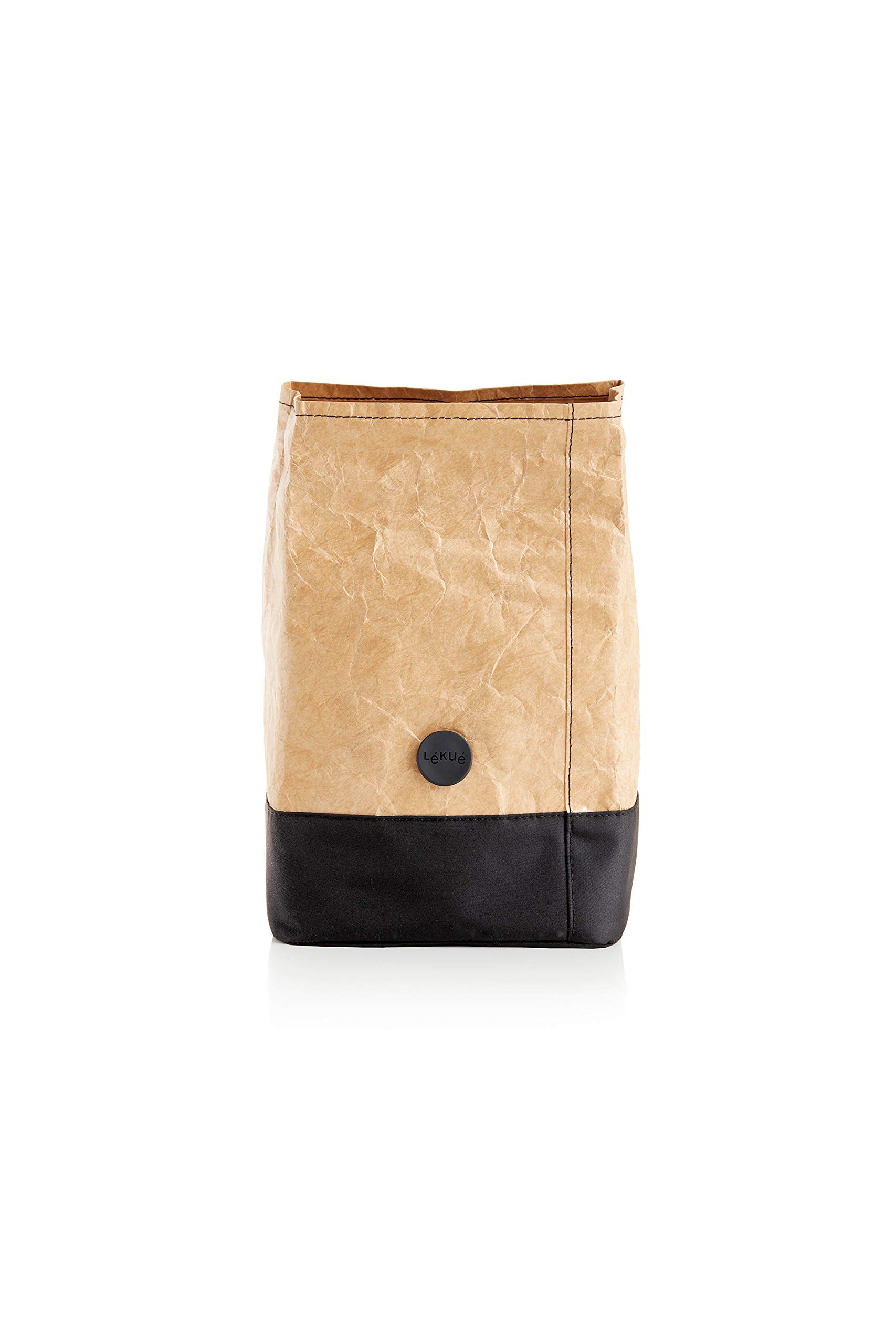 Lekue Kraft Go Lunch Sack Reusable Lunchbag, 7.9 X 11.8 X 5.7Inch