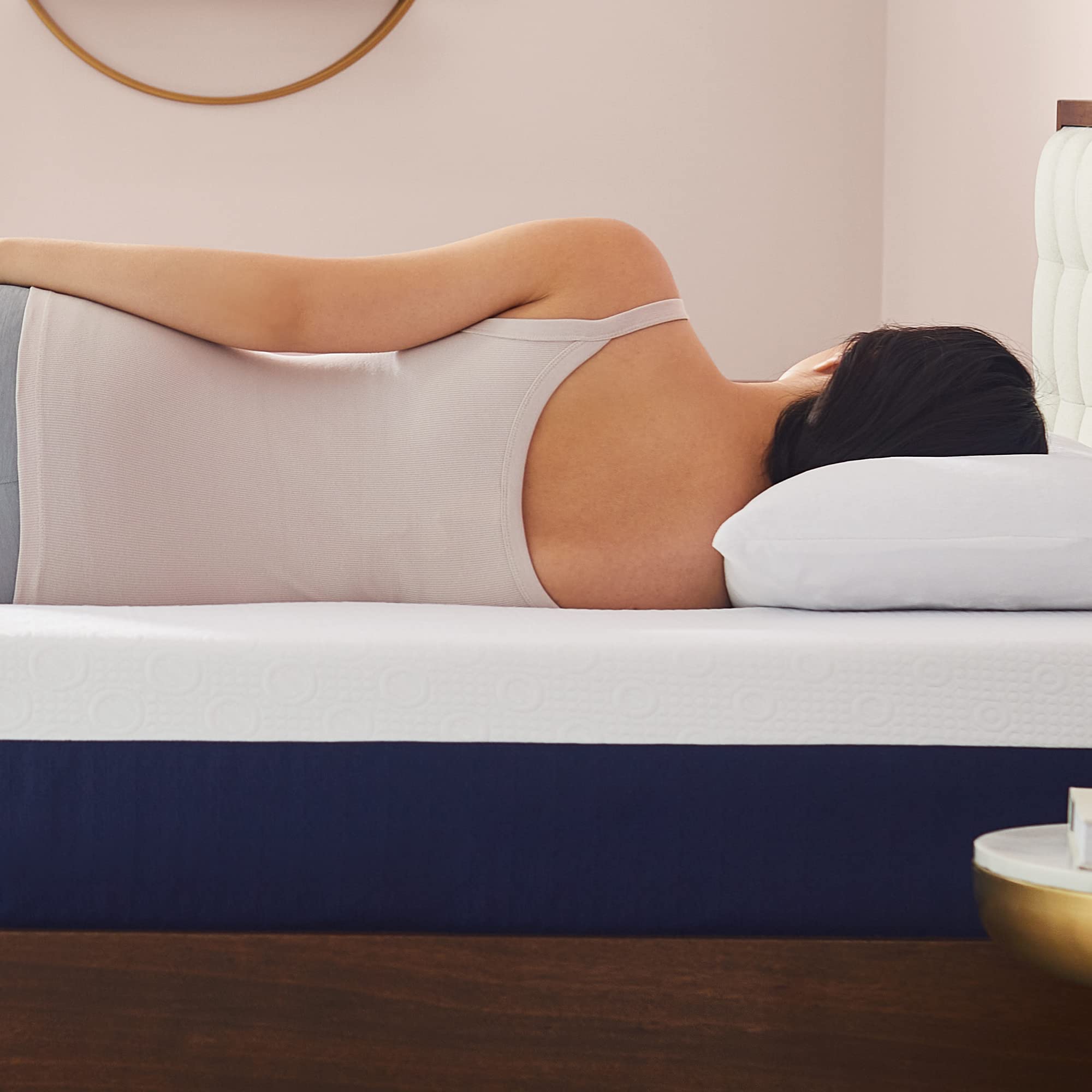 Sleep Innovations Shiloh 12 Inch Memory Foam Mattress with Ventilated Suretemp Foam for Breathability  California King Size  Bed in a Box  Medium Firm Support