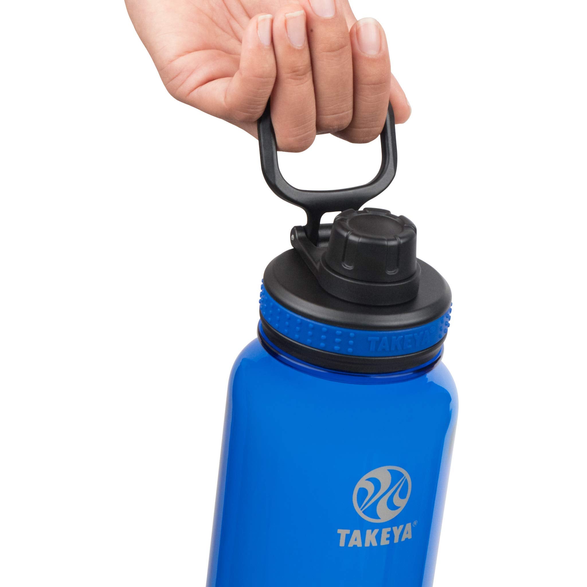 Takeya - 50273 Takeya Tritan Sports Water Bottle With Spout Lid, 32 Oz, Royal