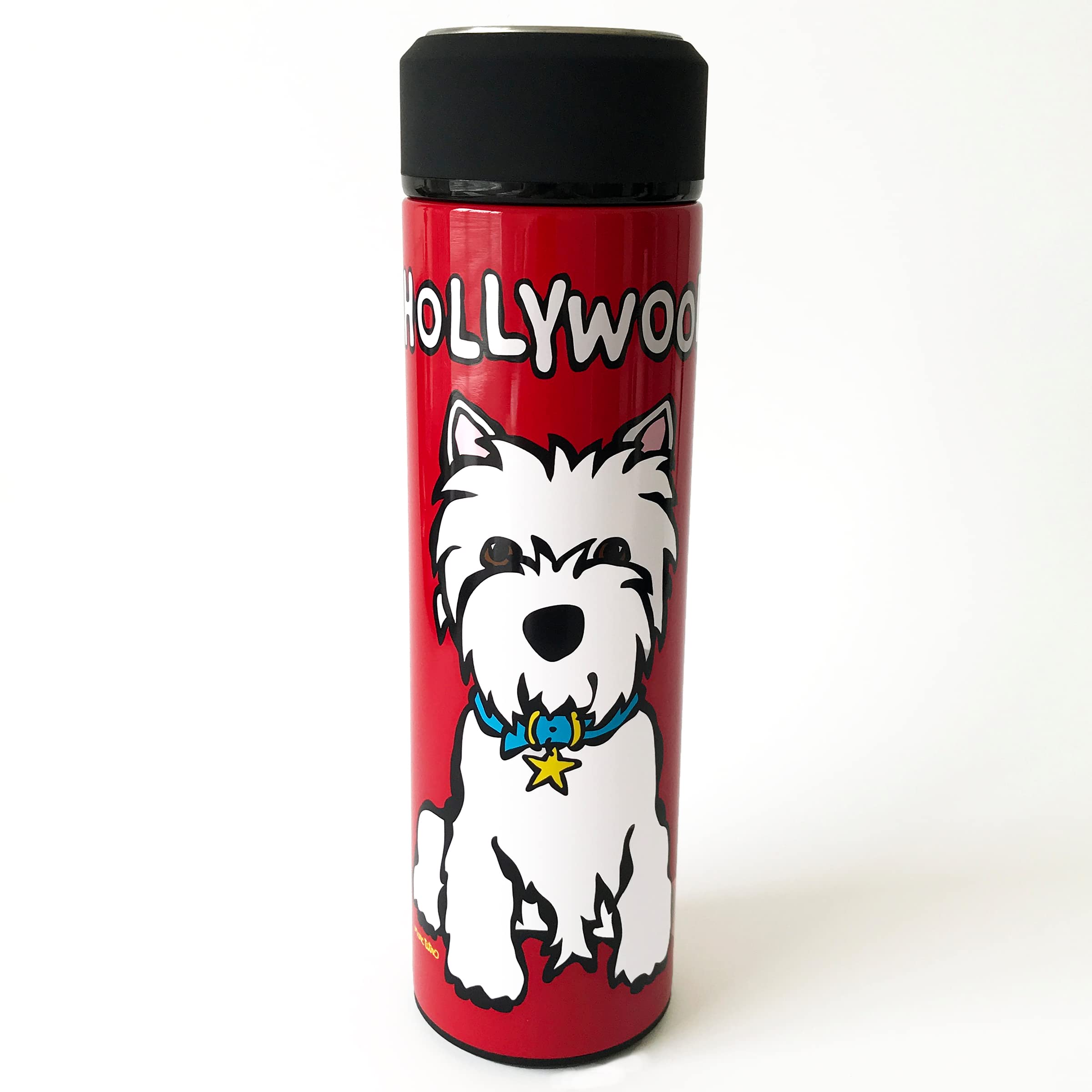 Marc Tetro Hollywood Westie Insulated Water Bottle