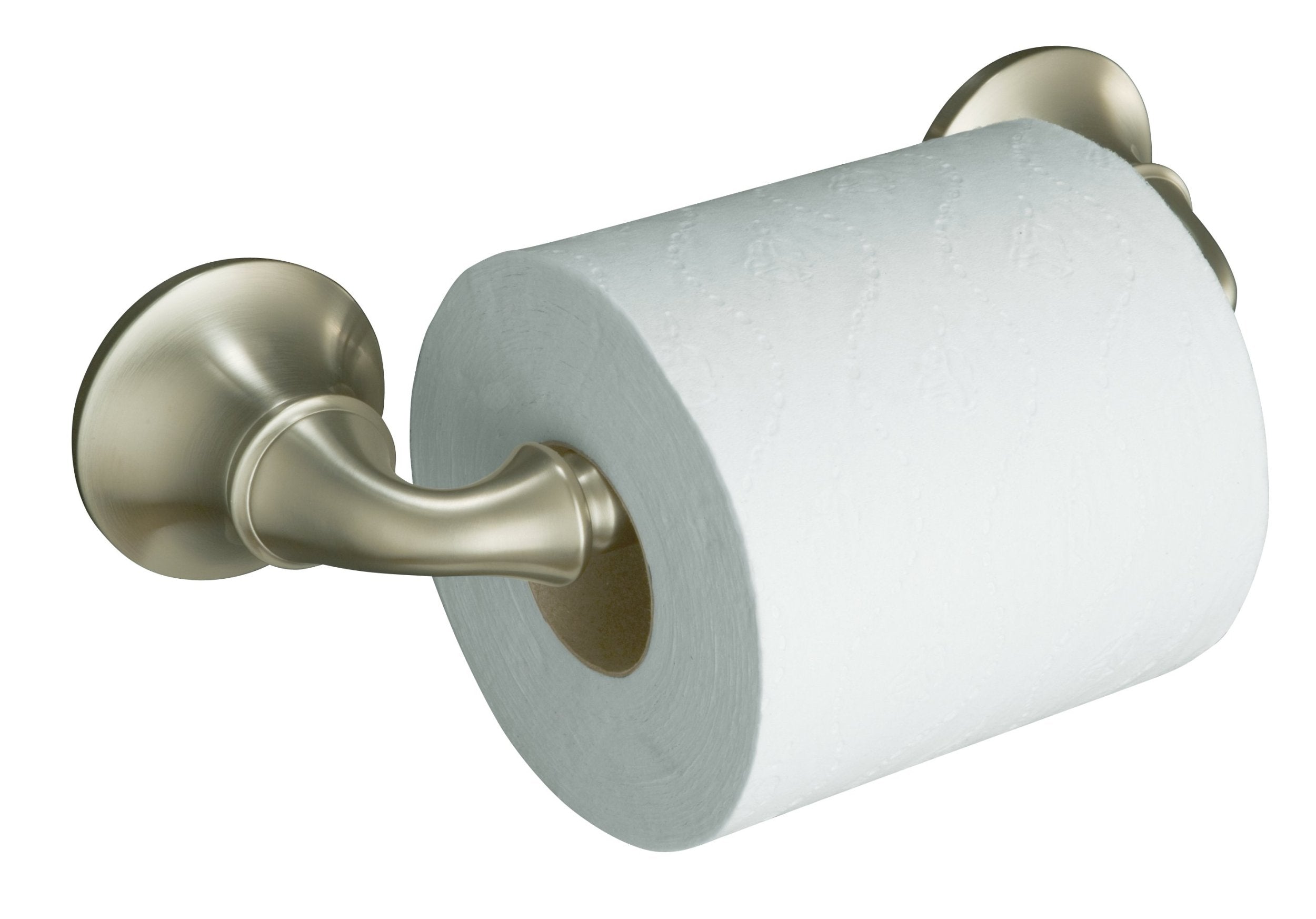 Kohler K-11374-Bn Fort   Toilet Tissue Holder, Vibrant Brushed Nickel