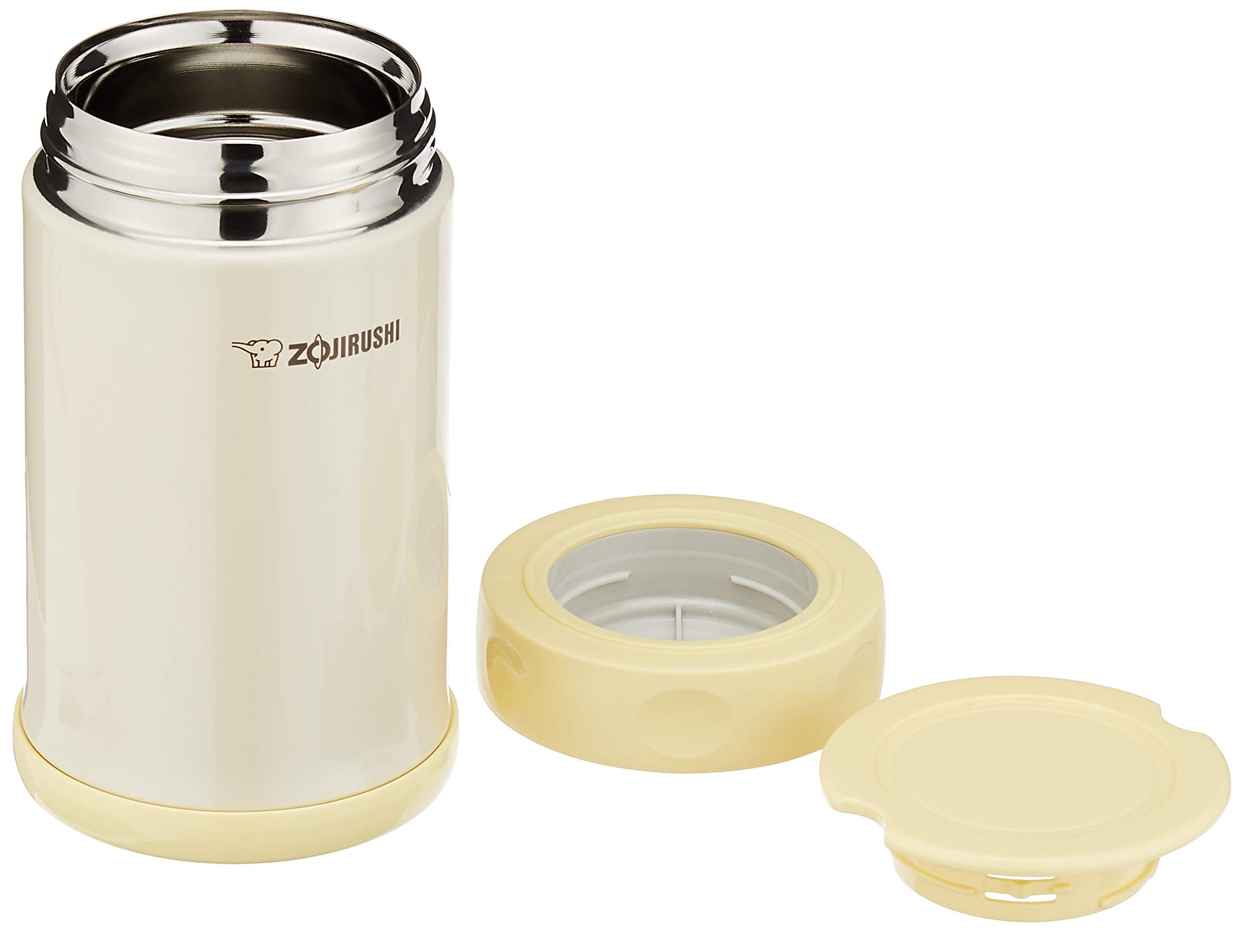Zojirushi Stainless Steel Lunch Jar, 25-Ounce, Pearl Yellow