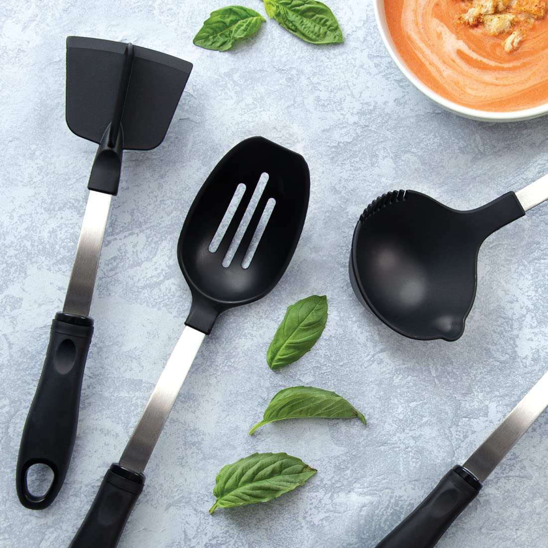Rada 13'' Non-Scratch Slotted Spoon