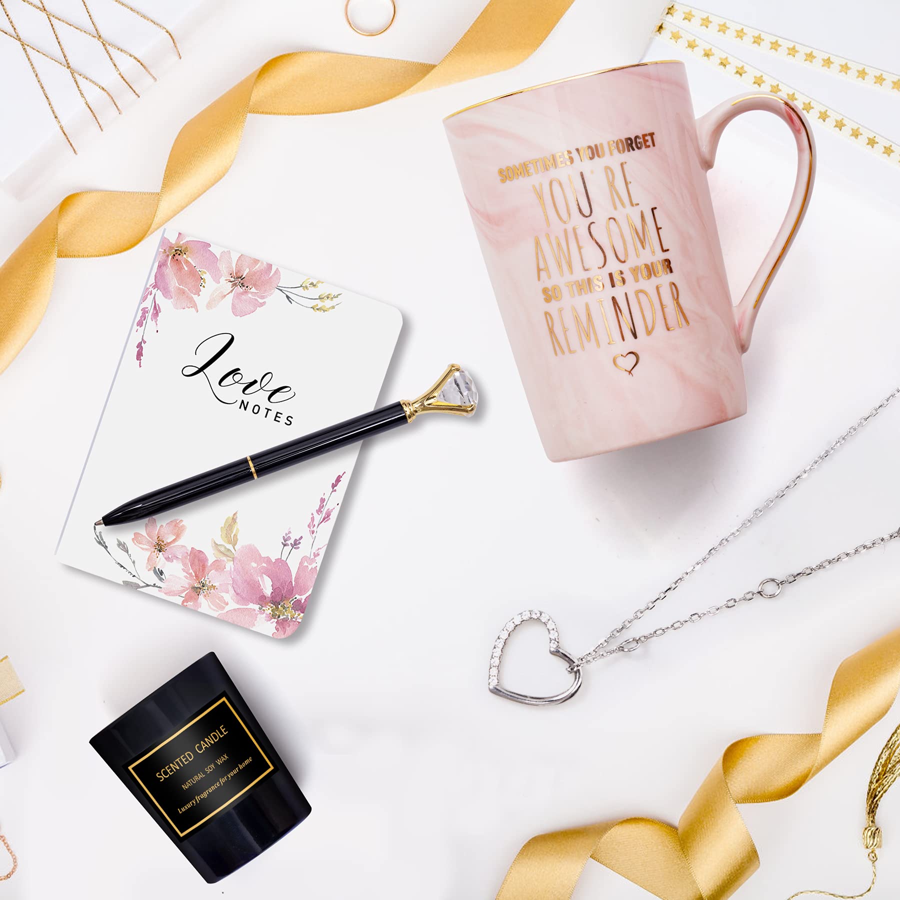 Jumway Birthday Gift Basket For Women 11 Unique Birthday Gifts For Her, Mom, Friends Female, Sister, Coworker, Wife, Girlfriend