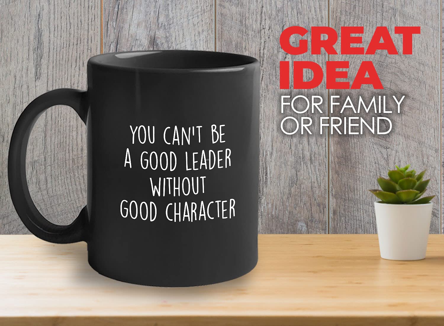 Bubble Hugs Leadership Coffee Mug - You Can't Be A Good Leader Without - Inspirational Retirement Profession Skills Good Charact