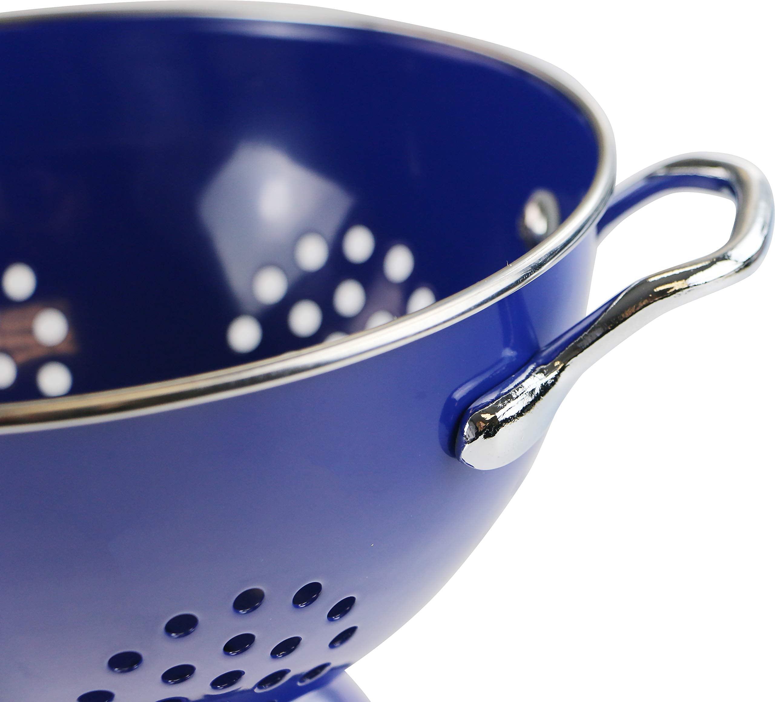 Reston Lloyd 08705 Calypso Basics 15Qt Colander  Indigo