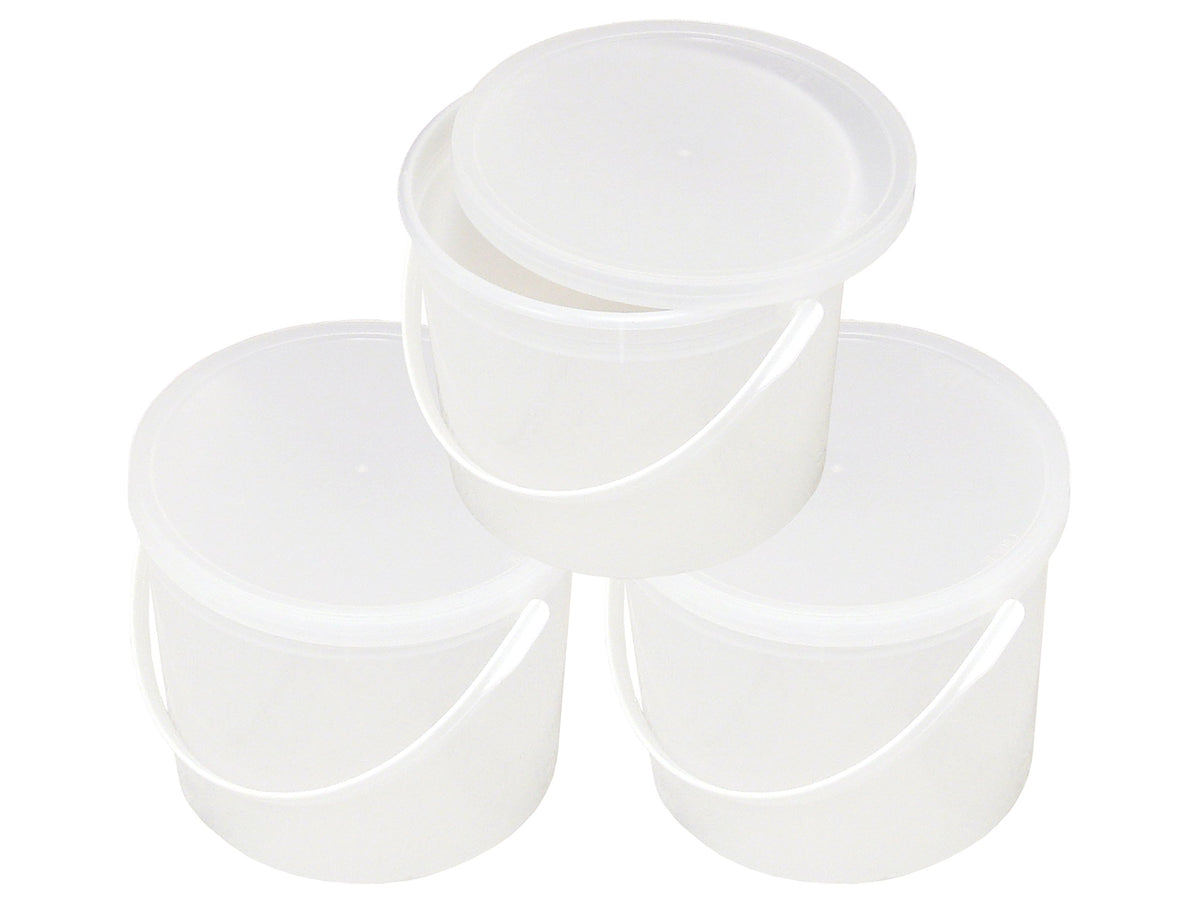Poly Farm 64 Oz Ice Cream Tub With Lid And Handle(3)