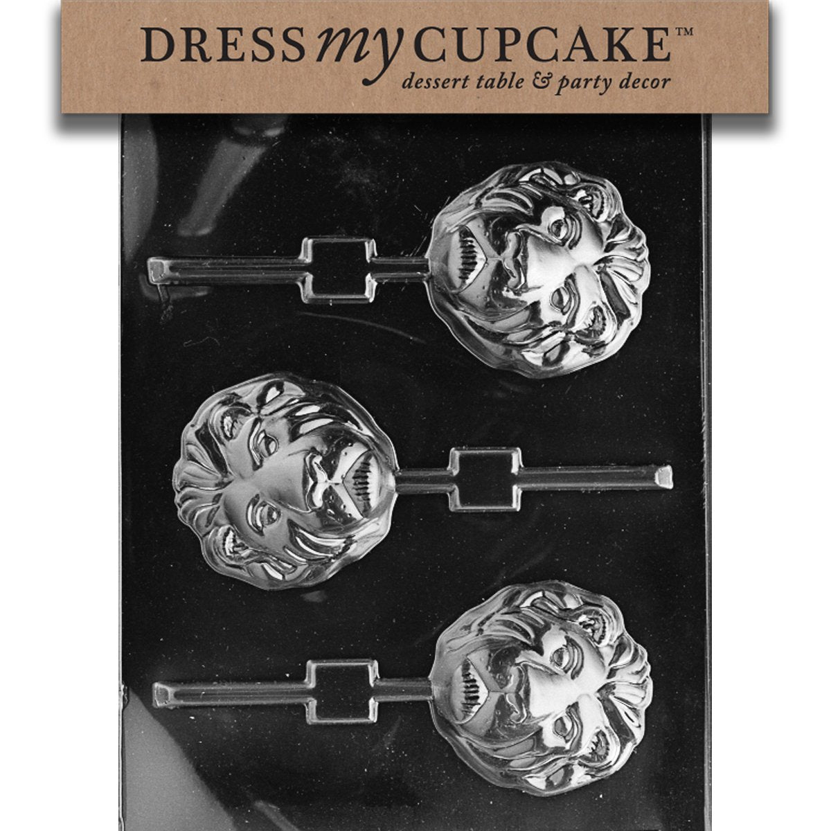 Dress My Cupcake Chocolate Candy Mold, Lion Lollipop