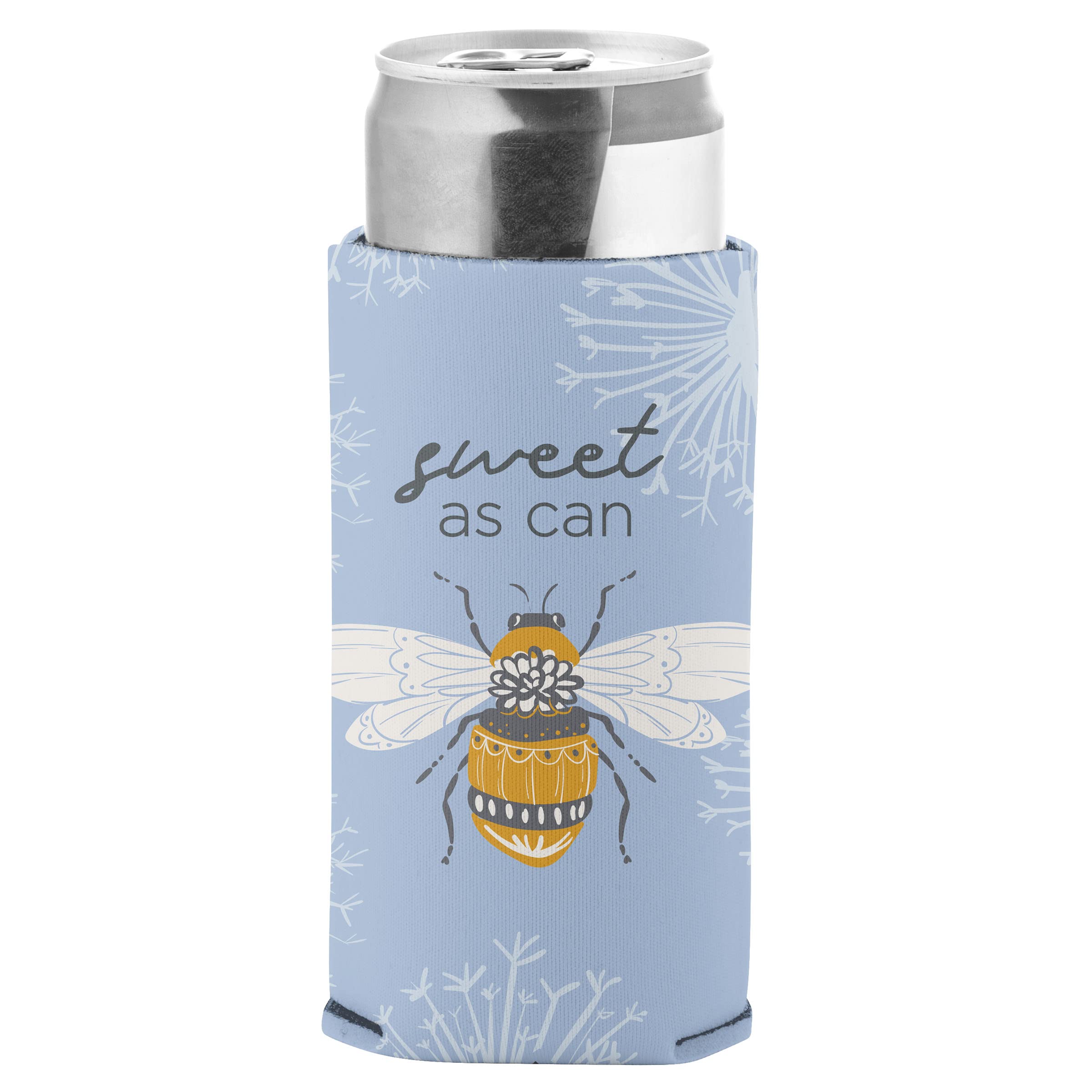 Karma Slim Can Cooler, One Size, Bee