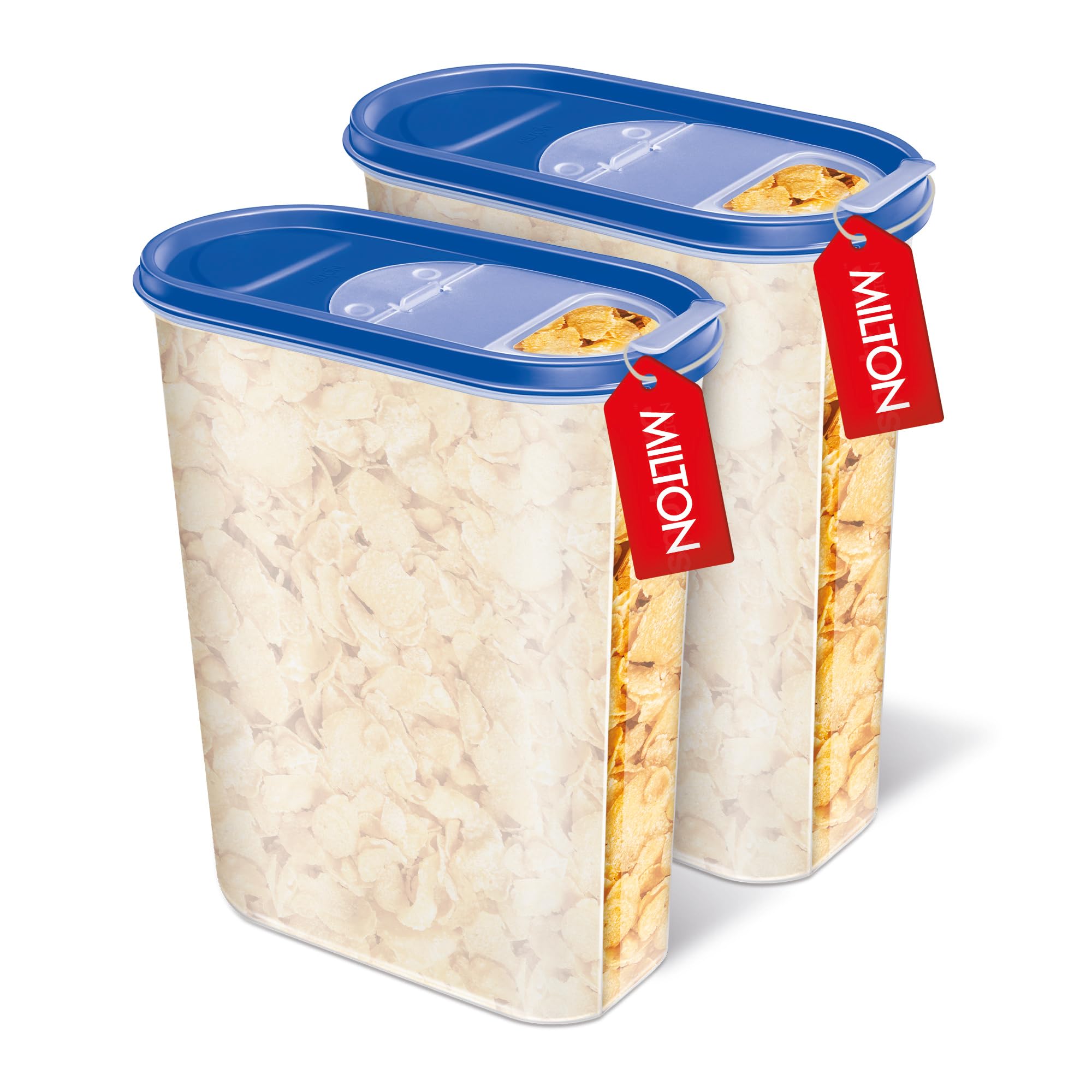 Milton Stacko 360 Air Tight Food Grade Modular Plastic Container I Bpa Free, Recyclable I Microwave, Refrigerator & Dishwasher S