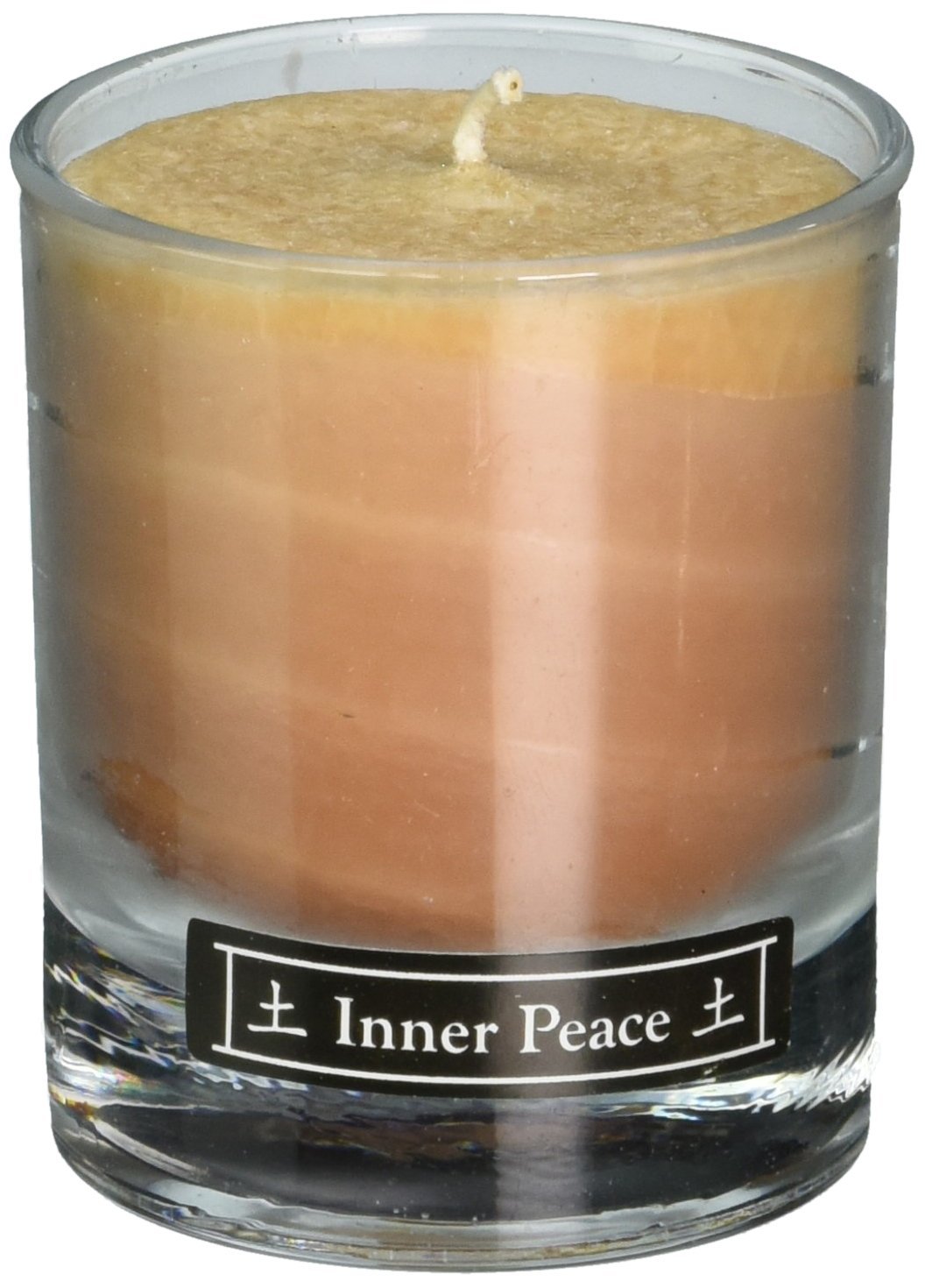Aloha Bay Feng Shui Elements Palm Wax Candle Earth/Inner Peace, 2.5 Oz, Red