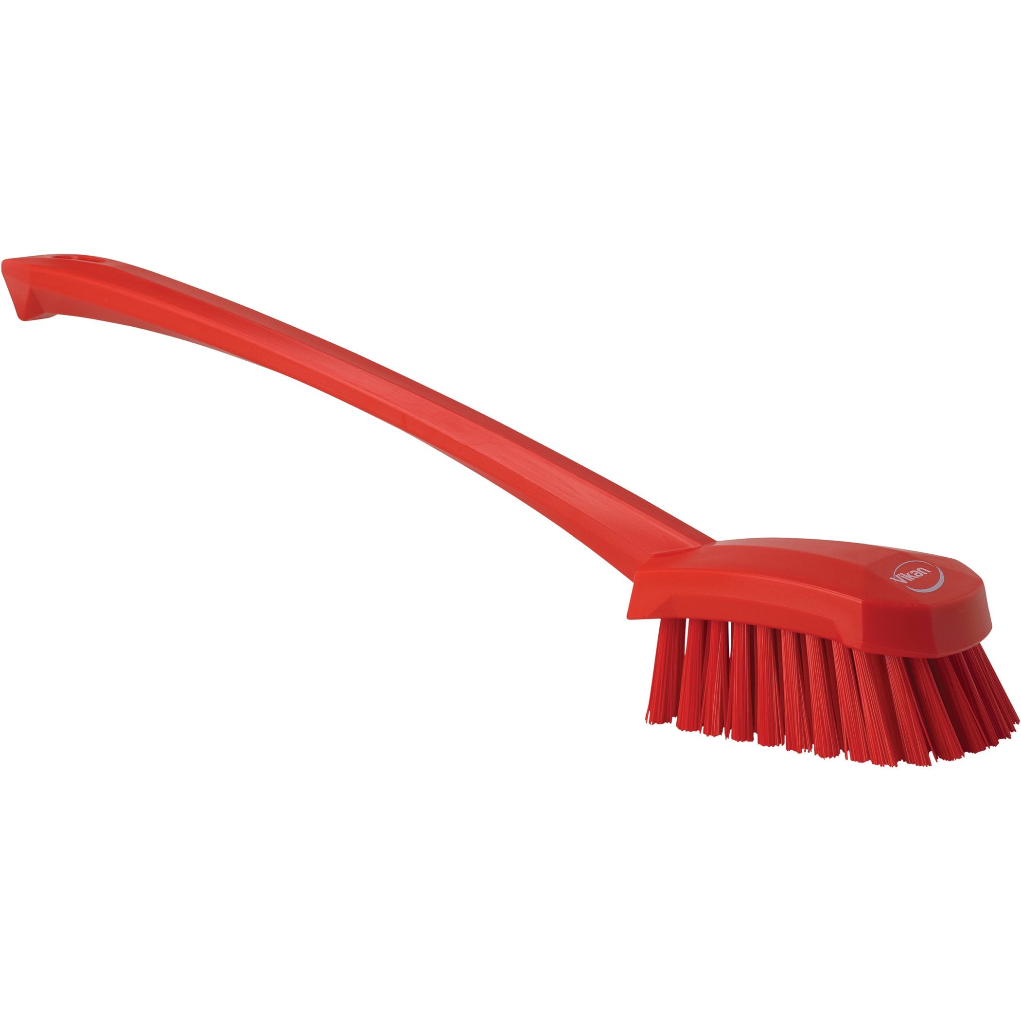 Vikan, Red Brush,Washing,Stiff,15.75'',Pp/Pbt, 4186