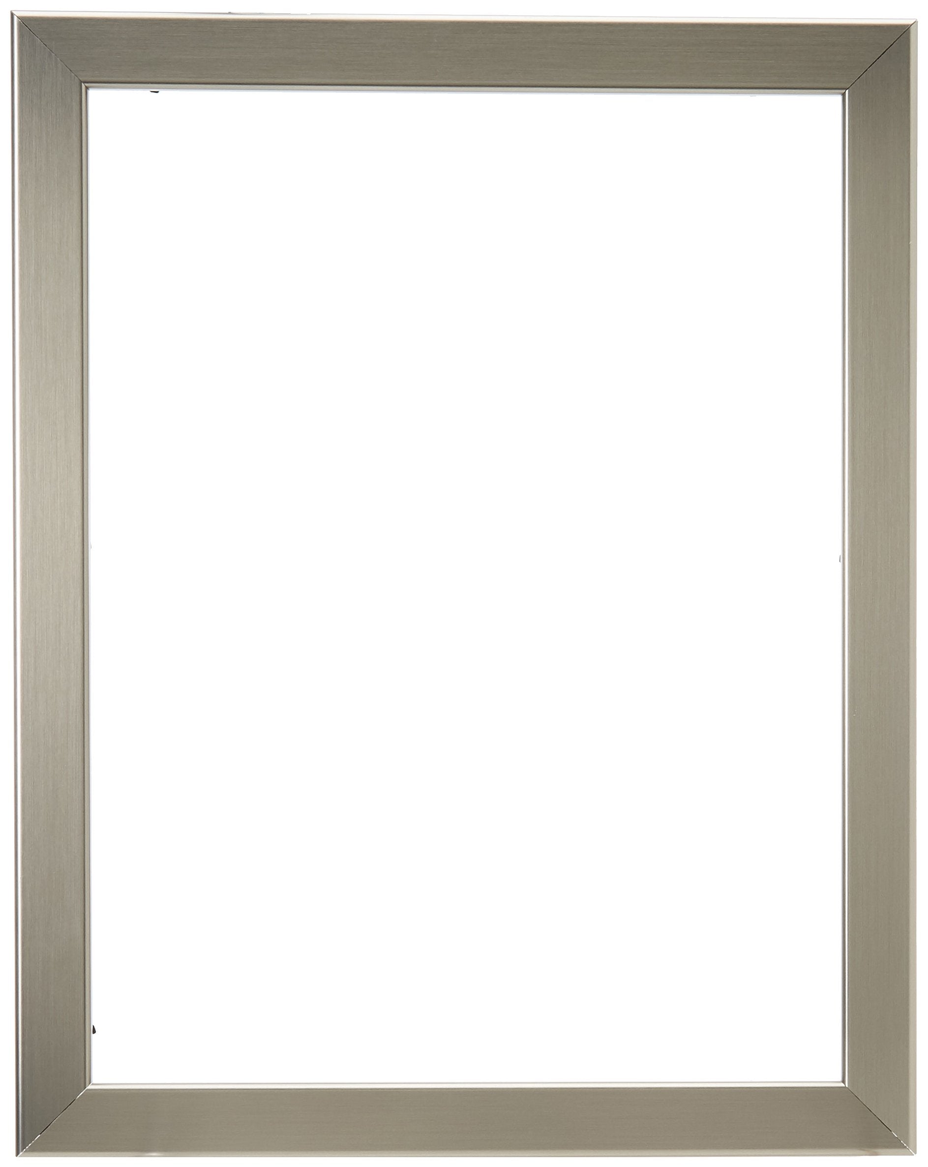 ArtToFrames 13x17 inch Chrome Stainless Steel Picture Frame, 2WOMFRBW26966-13x17