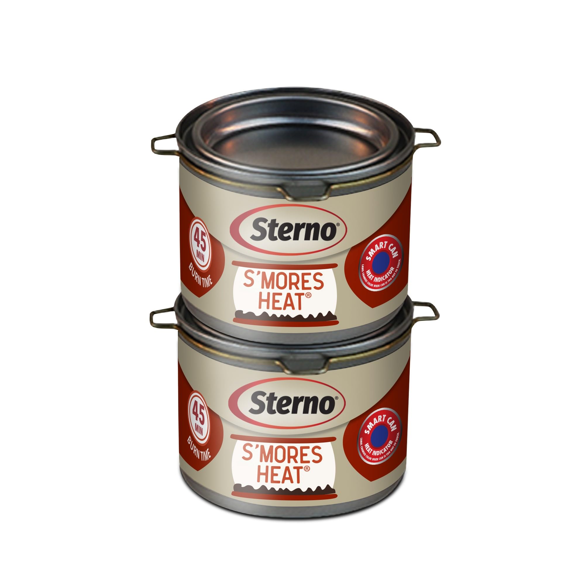 Sterno Smores Heat Ethanol Fuel Can - Ethanol Gel Cans with 45-Minute Burn Time, Chafing Dish Fuel Cans & Gel Fuel Cans for Fir