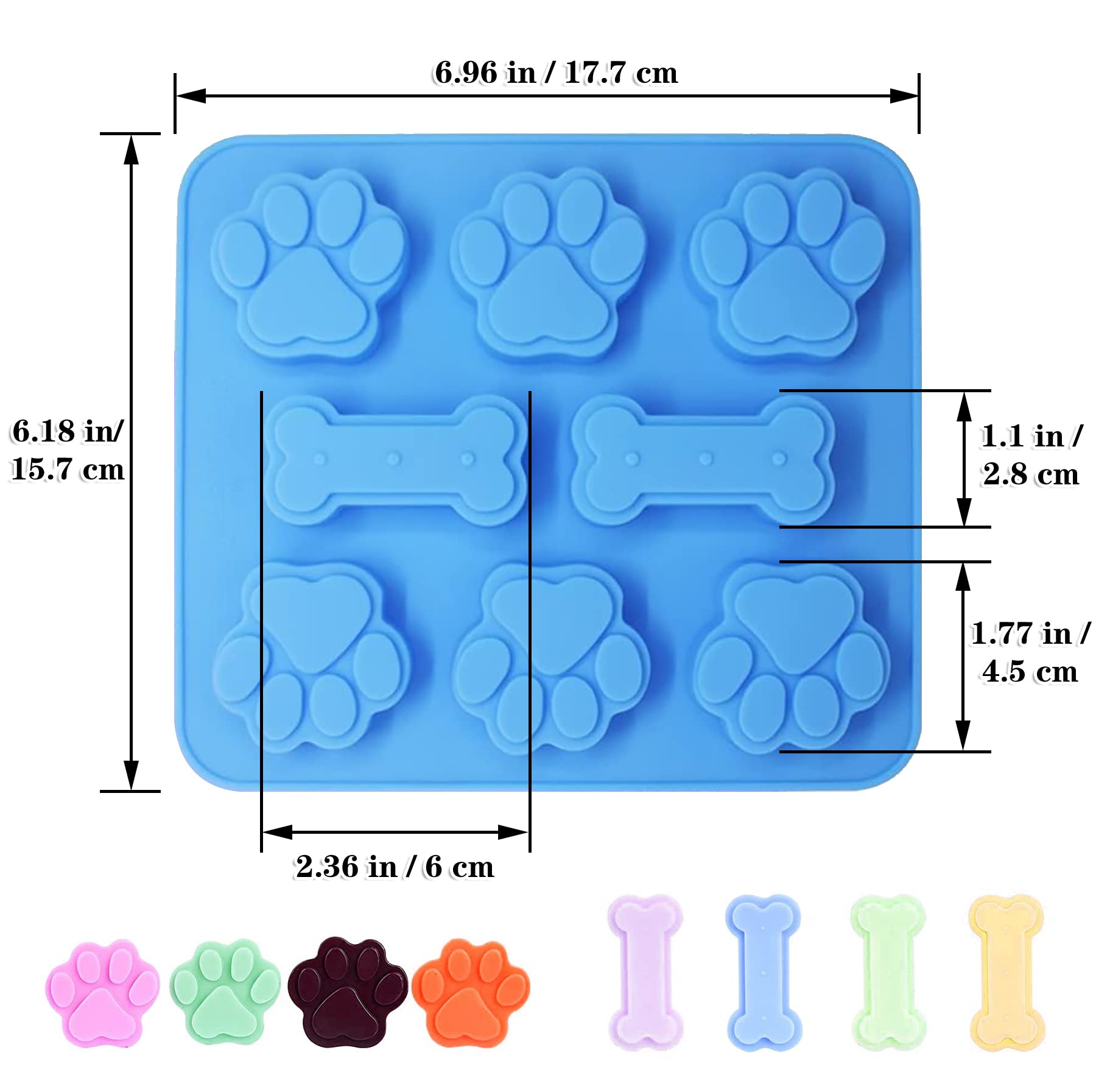 2 In 1 Silicone Molds