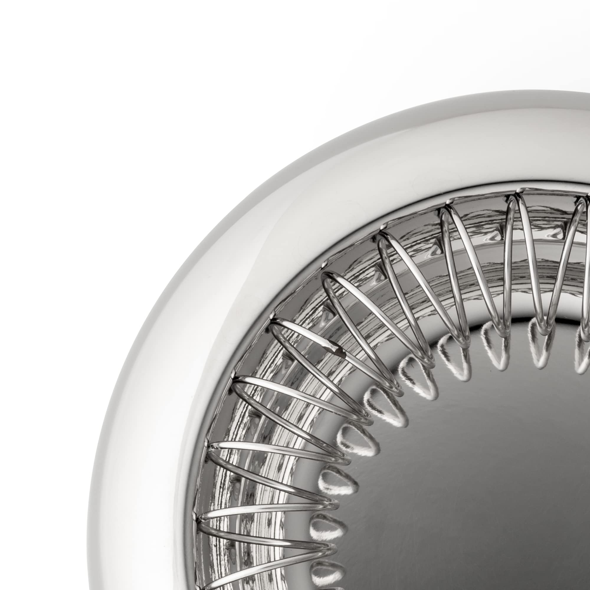 Alessi Aleesi 7690/16 Stainless Steel Ash Tray, 16 Cm, Silver