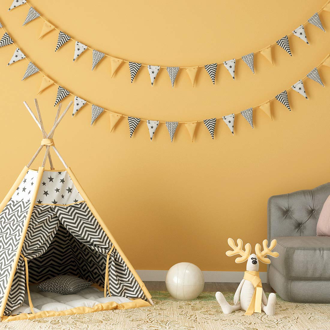 Lacheery Matte Yellow Peel And Stick Modern Wallpaper For Bedroom Bathroom Living Room Walls Removable Wallpaper Solid Color Tex