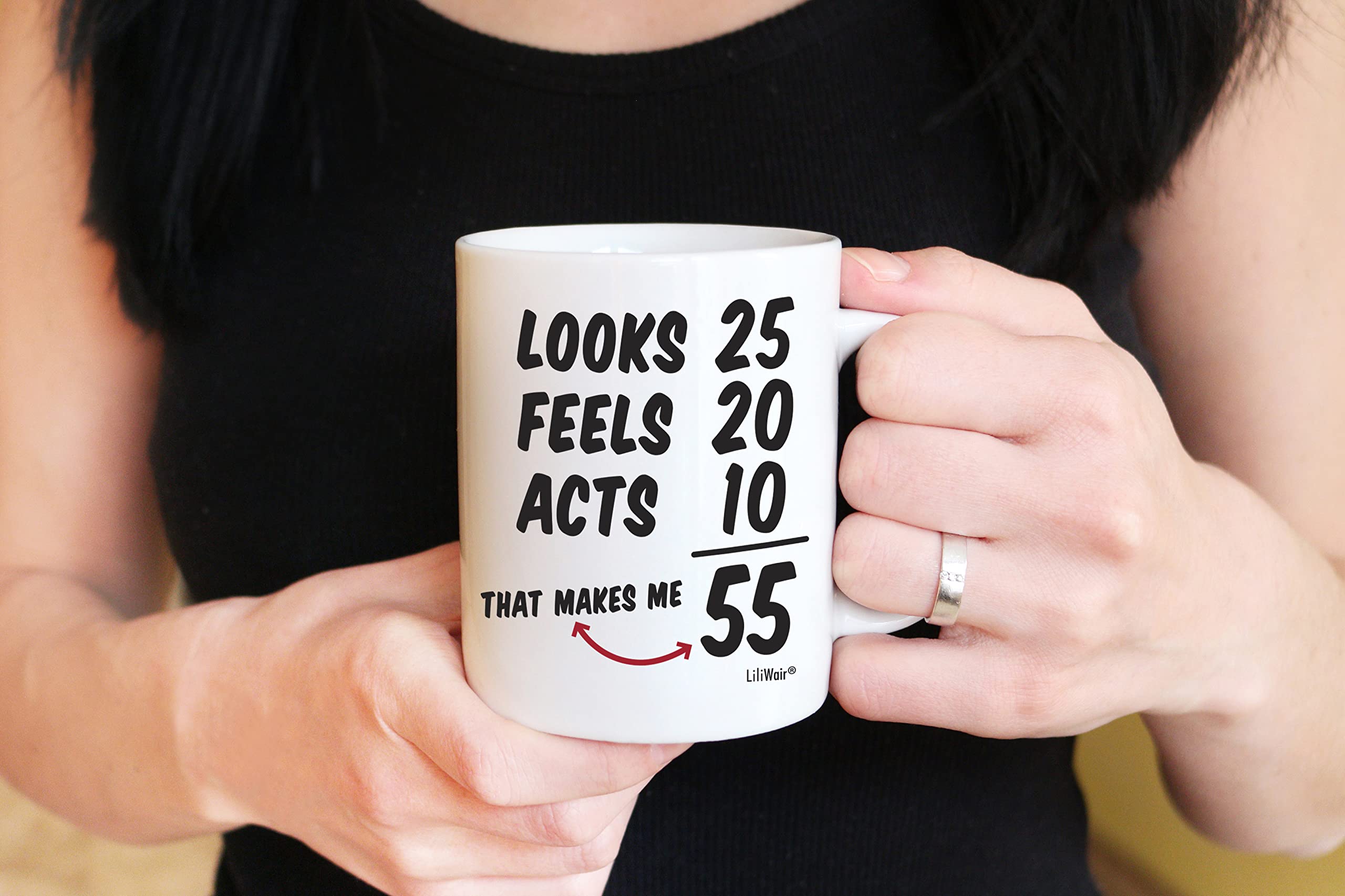 55Th Birthday Gifts For Men & Women. Perfect 55 Years Old Birthday Party Supply Decorations 1968 Coffee Mug. Celebrate Your 55 Y