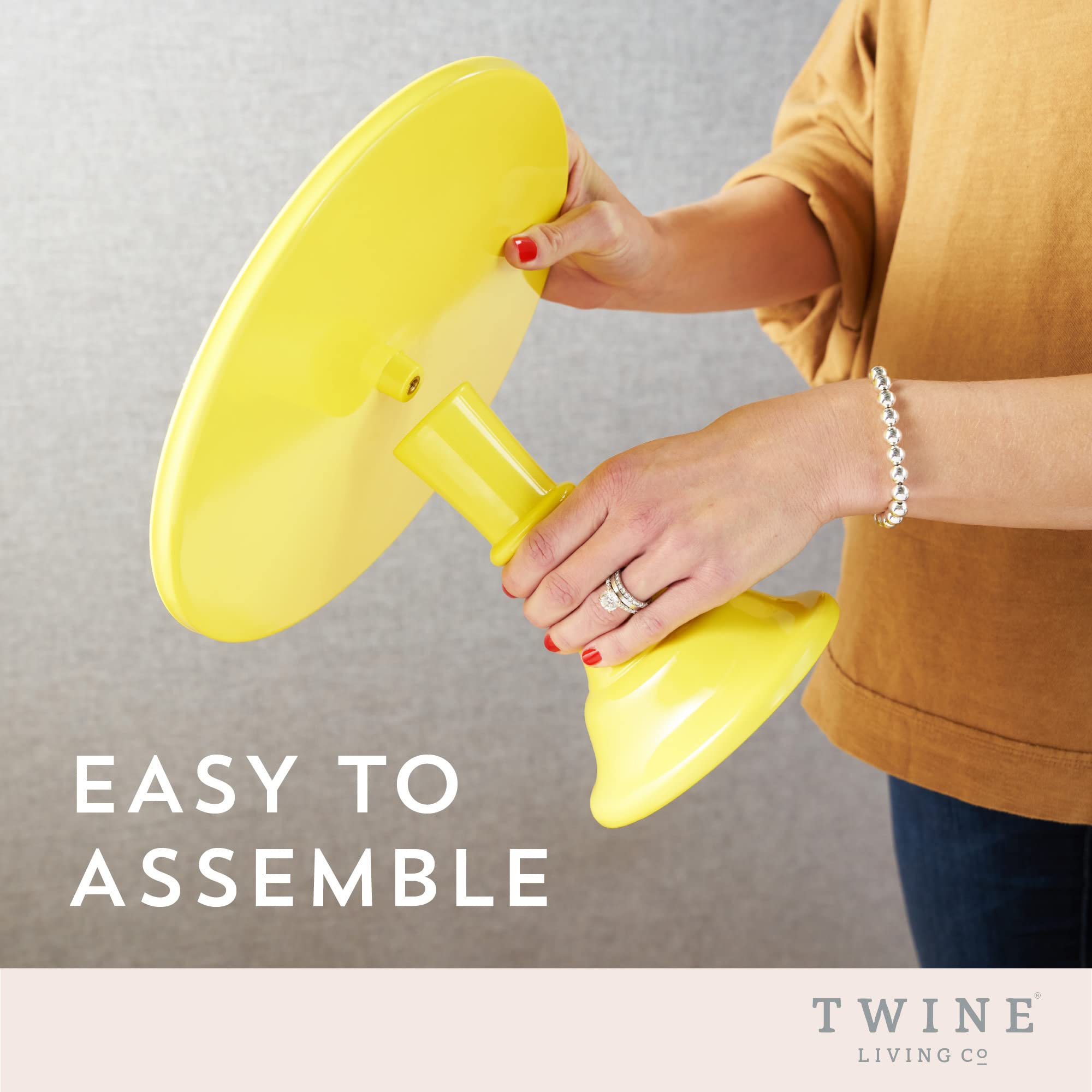 White Melamine Cake Stand By Twine Living