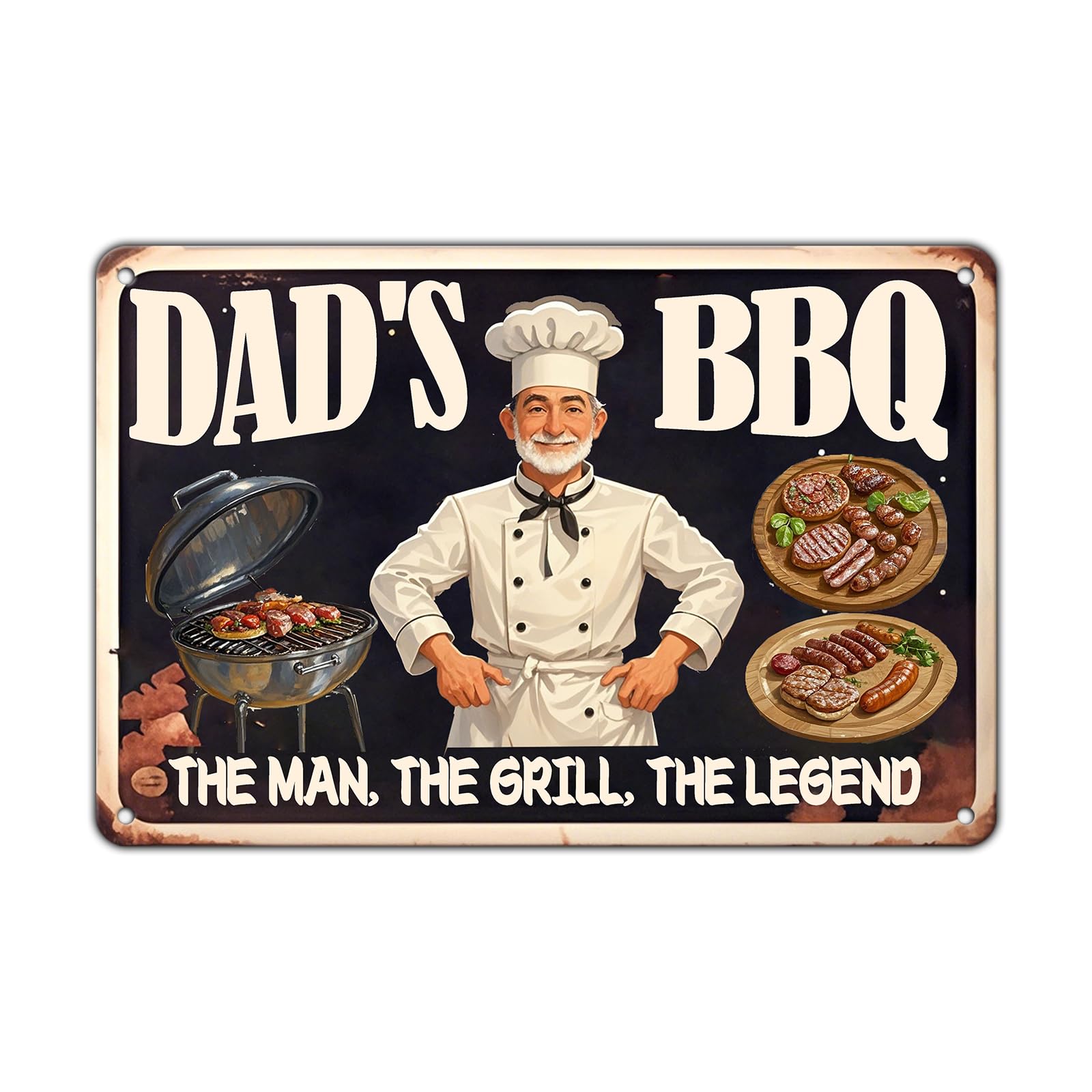 KIYOYO Tin Sign Vintage Wall Poster Retro Metal,Sweet Summertime Watermelon Lemonade,Metal Sign Retro Wall Decor for Home Cafes 