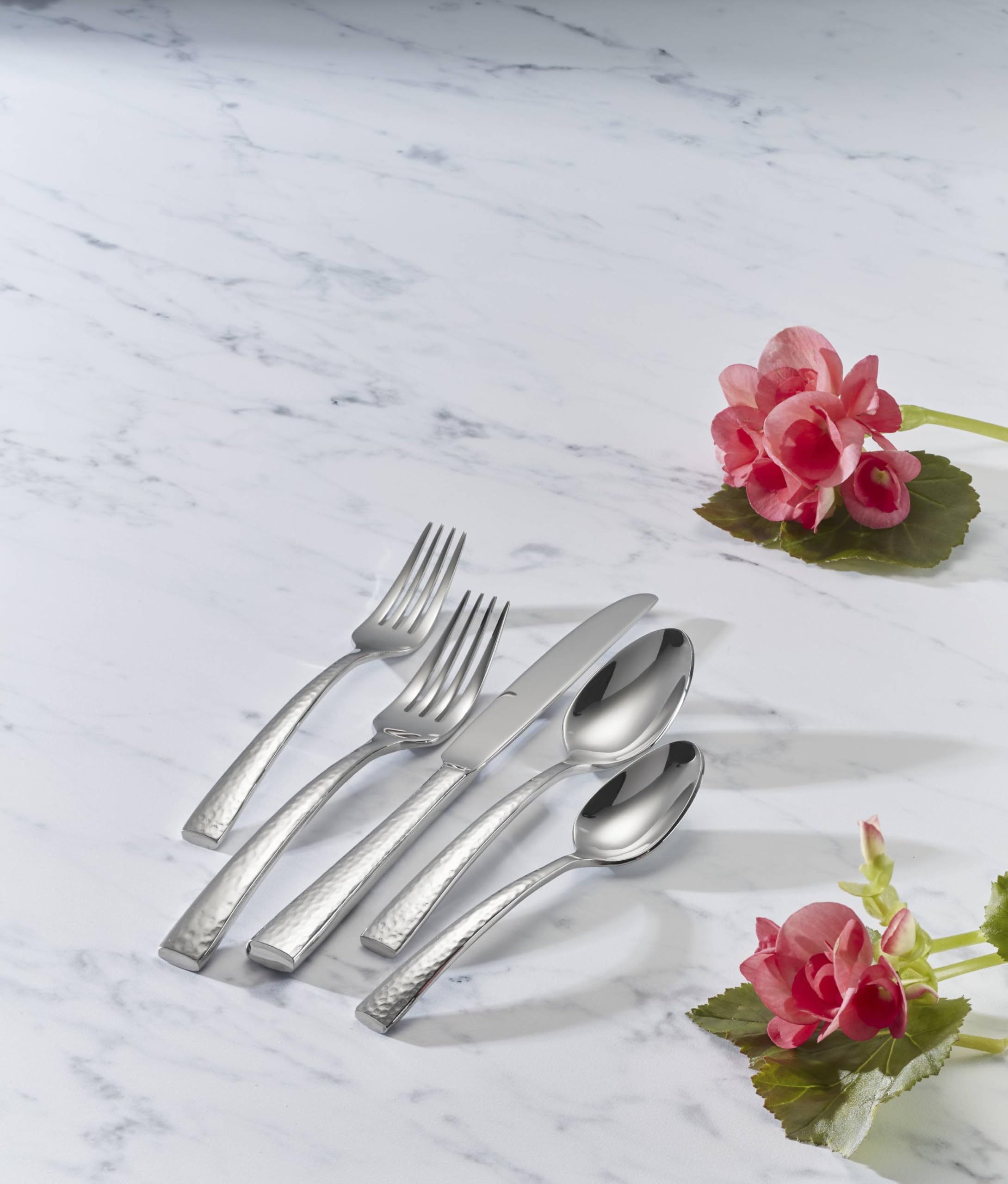 Oneida Cabria 6 Piece Fine Flatware Serve Set, 1.15 Lb, Metallic