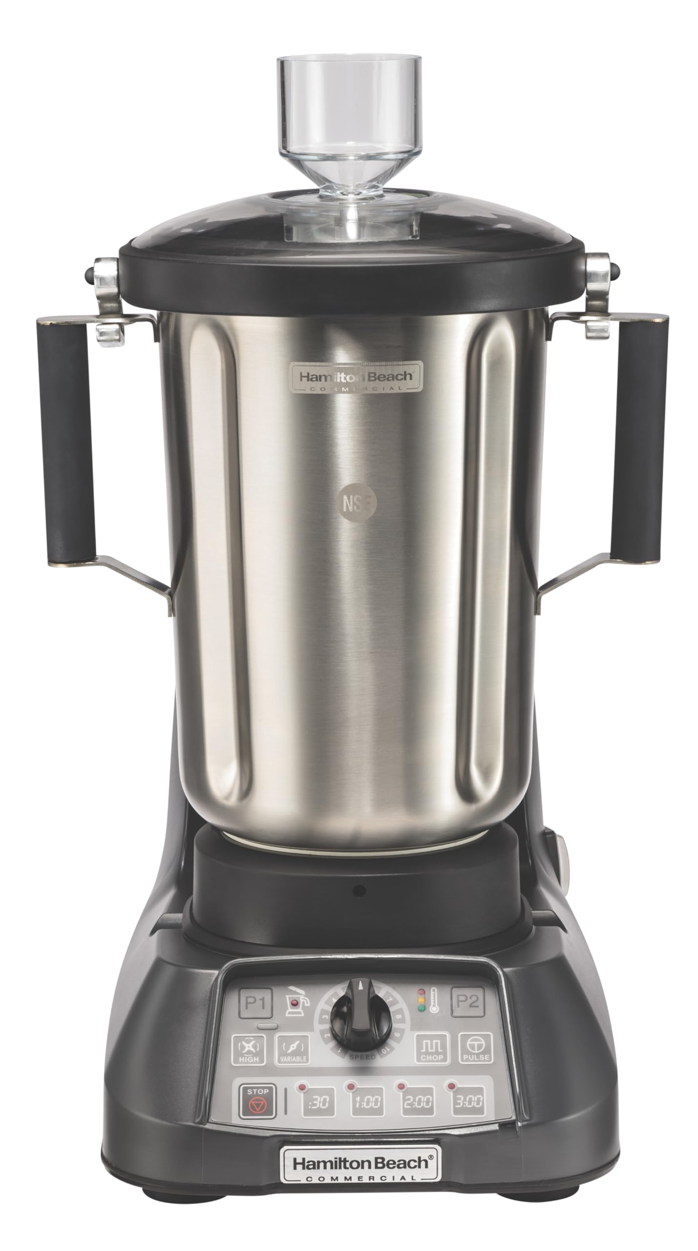 Hamilton Beach Commercial EXPEDITOR 1 Gallon / 4 Liter Culinary Blender, 3.5 HP Motor, Precision Control Touchpad, Custom Blendi