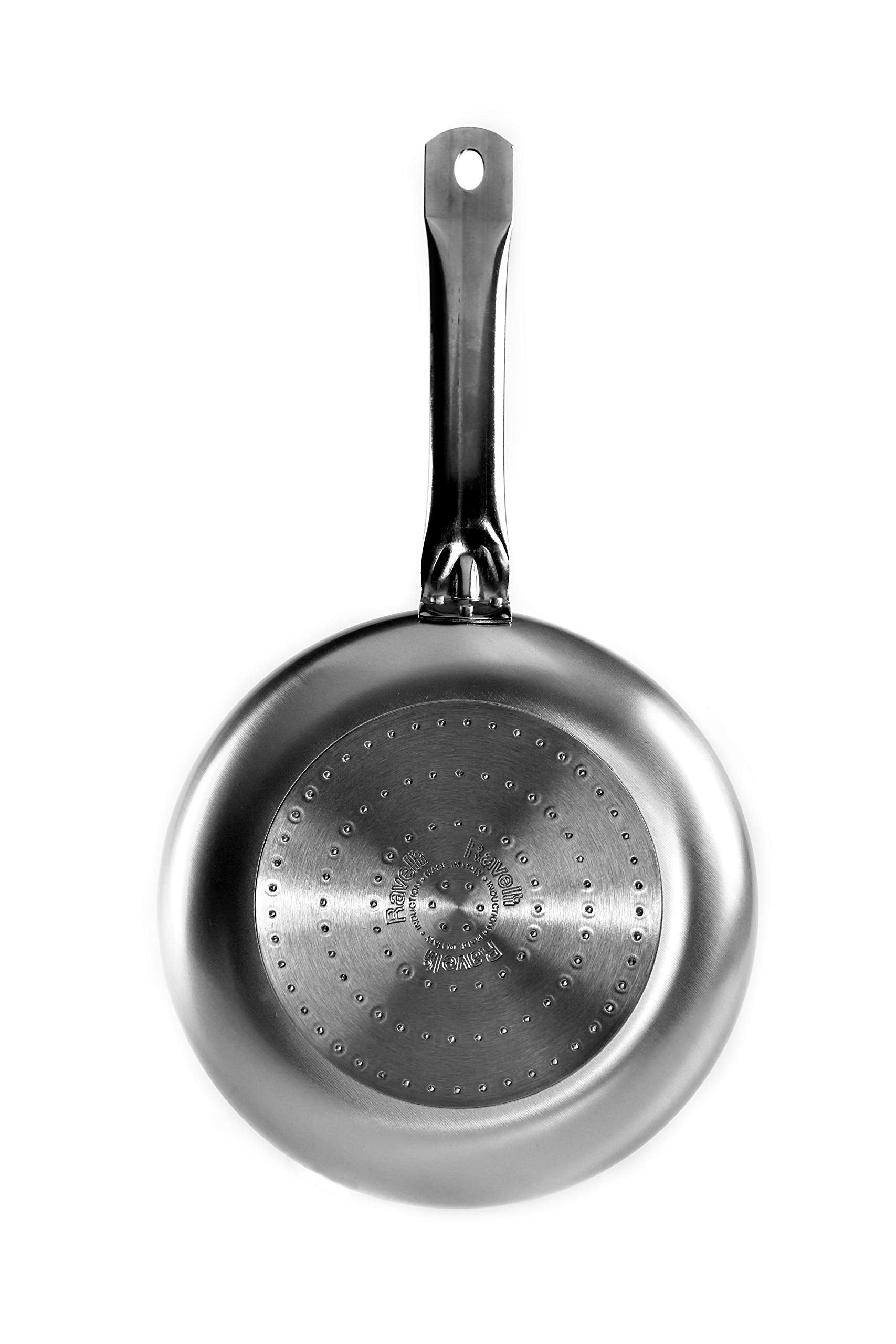 Ravelli Italia Linea 51 Professional Non Stick Induction Deep Skillet, 9.5Inch