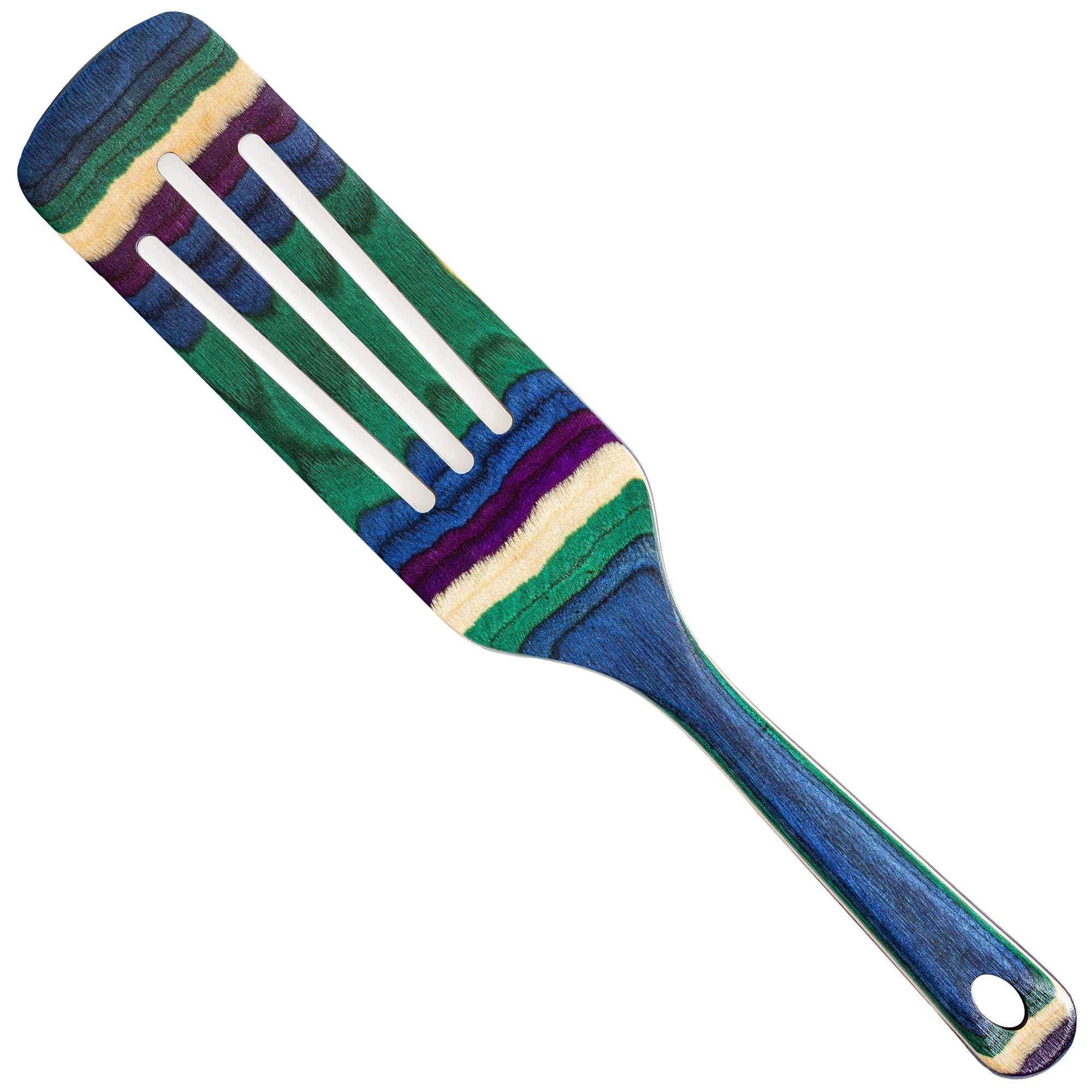 Baltique Mumbai Collection 13 Wooden Spurtle Cooking Utensil, Safe For Nonstick