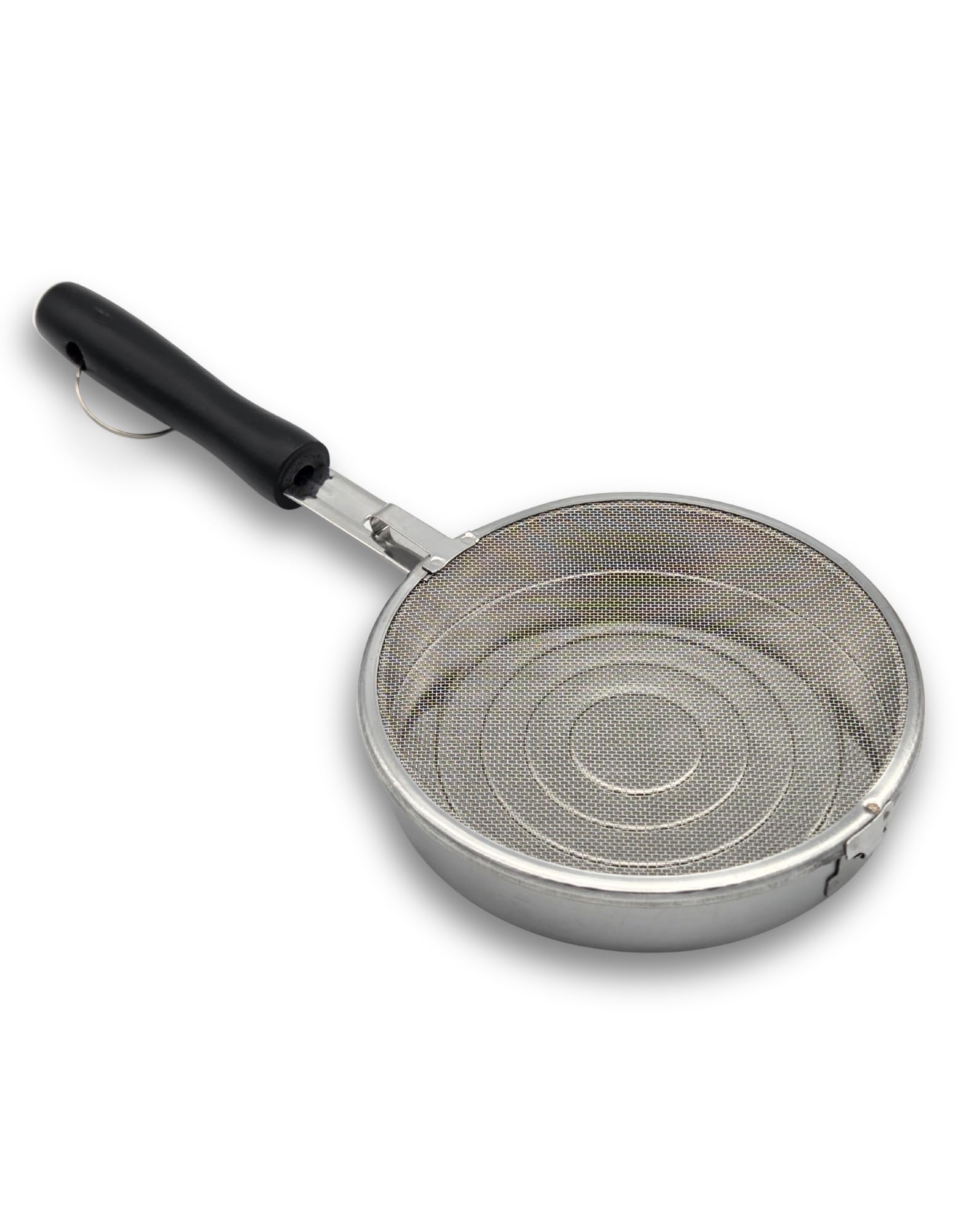 Stainless Steel Sesame Seed Roaster, Nuts & Seeds Toasting Pan (f4.8), Made in Japan