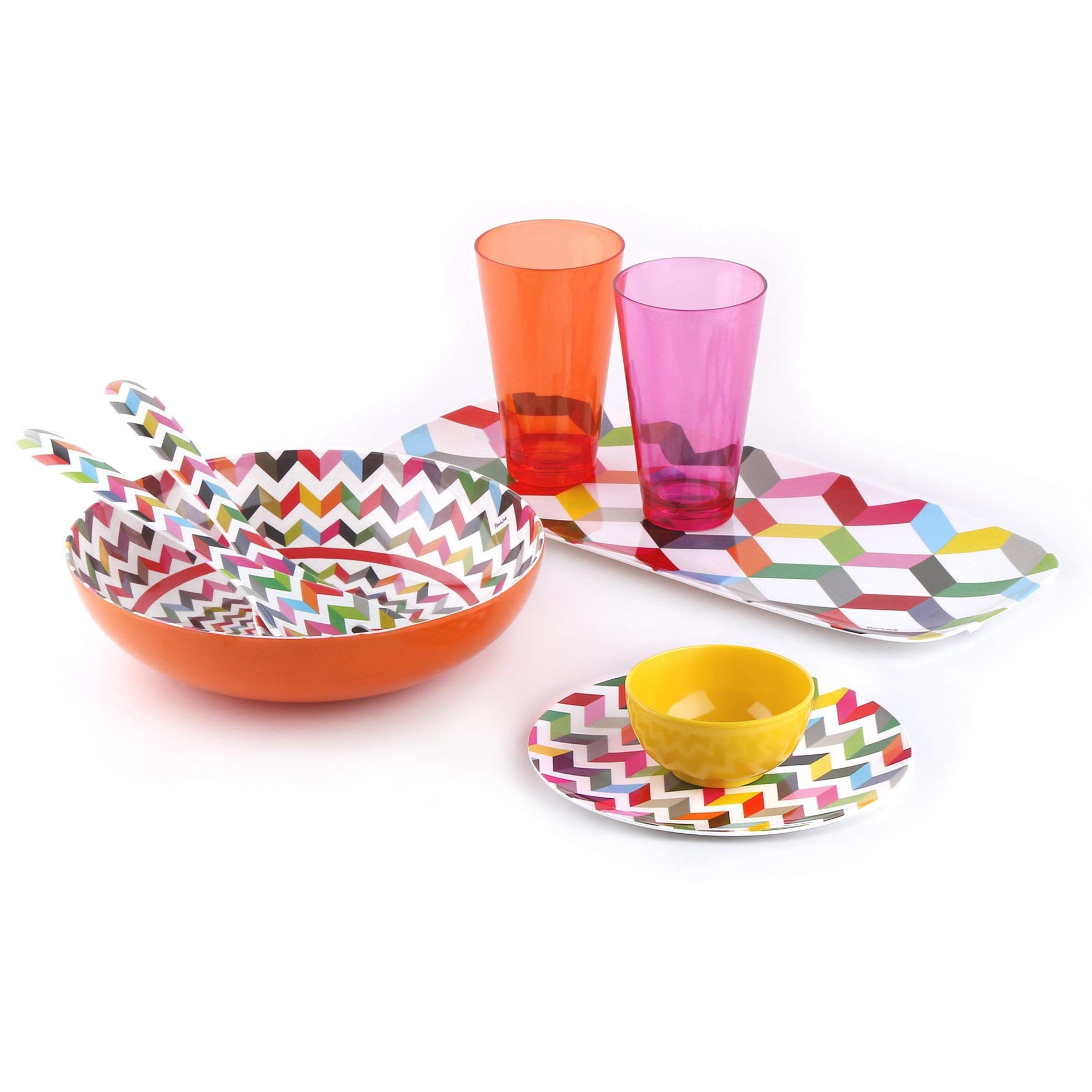 French Bull 11.75'' Serving Bowl - Melamine Dinnerware - Salad, Mixing, Pasta (Ziggy)