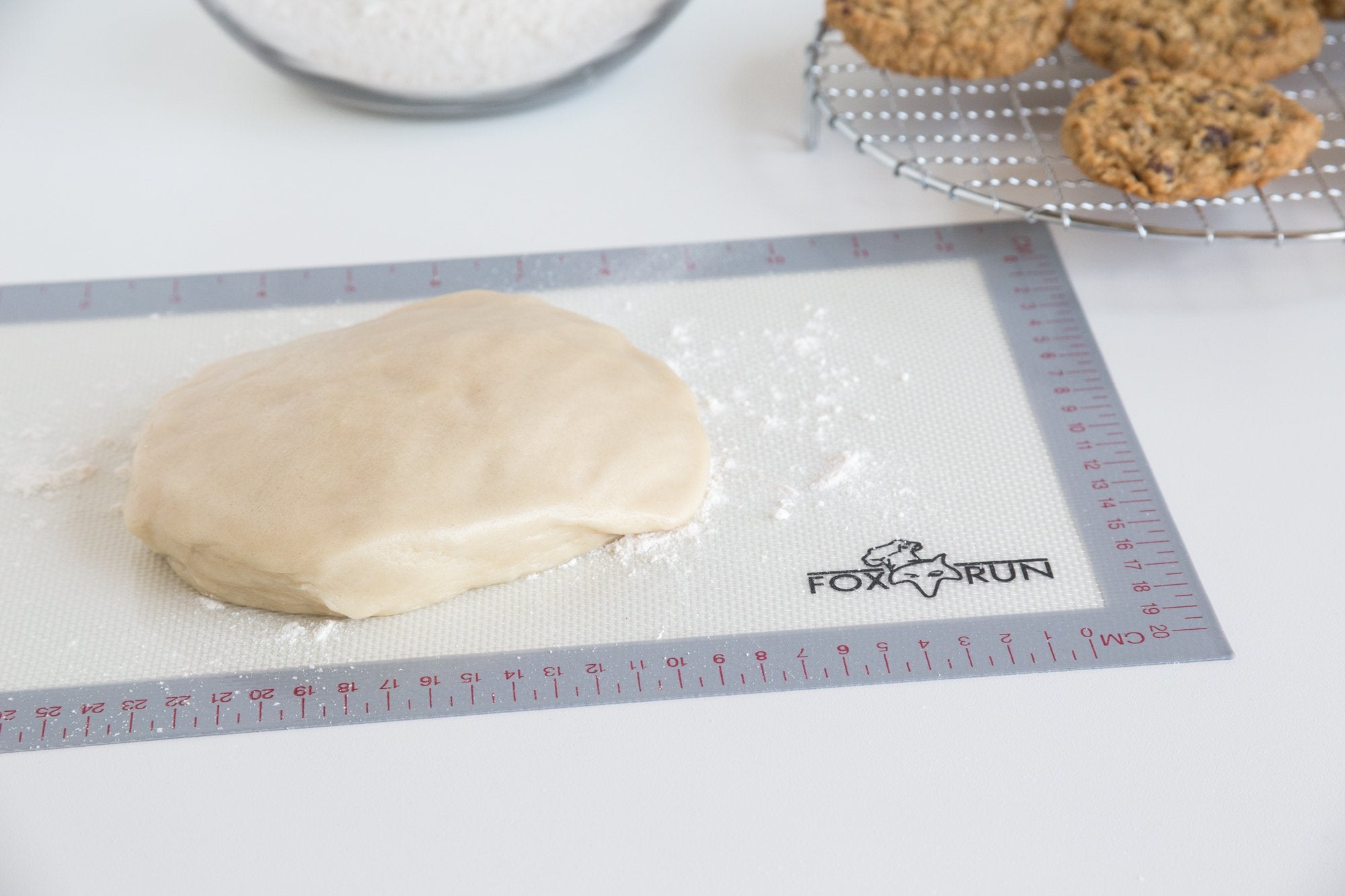 Fox Run Non-Stick Baking Mat, Silicone, 14.25-Inch X 9.25-Inch