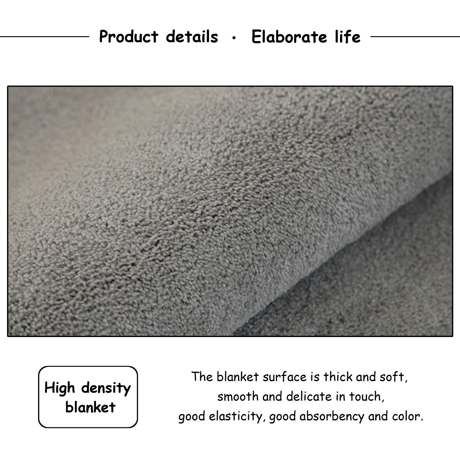 Grey Memory Foam Bath Mat - Incredibly Soft Absorbent Rug Sets - Non-Slip And 17 X 24 Inches - Use For Kitchen Or Bathroom