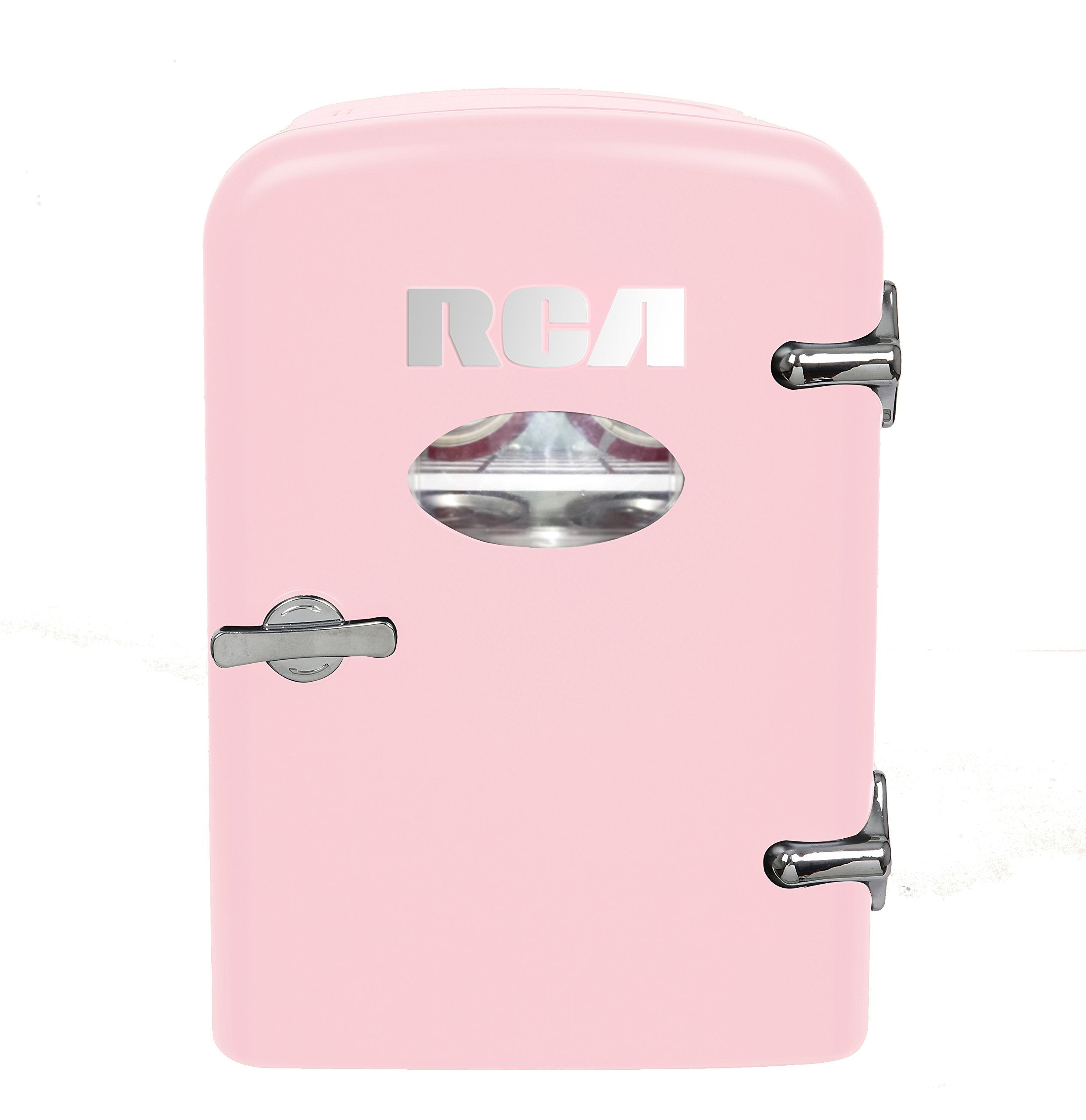 Rca Rmis129-Pink Mini Fridge, Pink,0.3 Cubic Feet