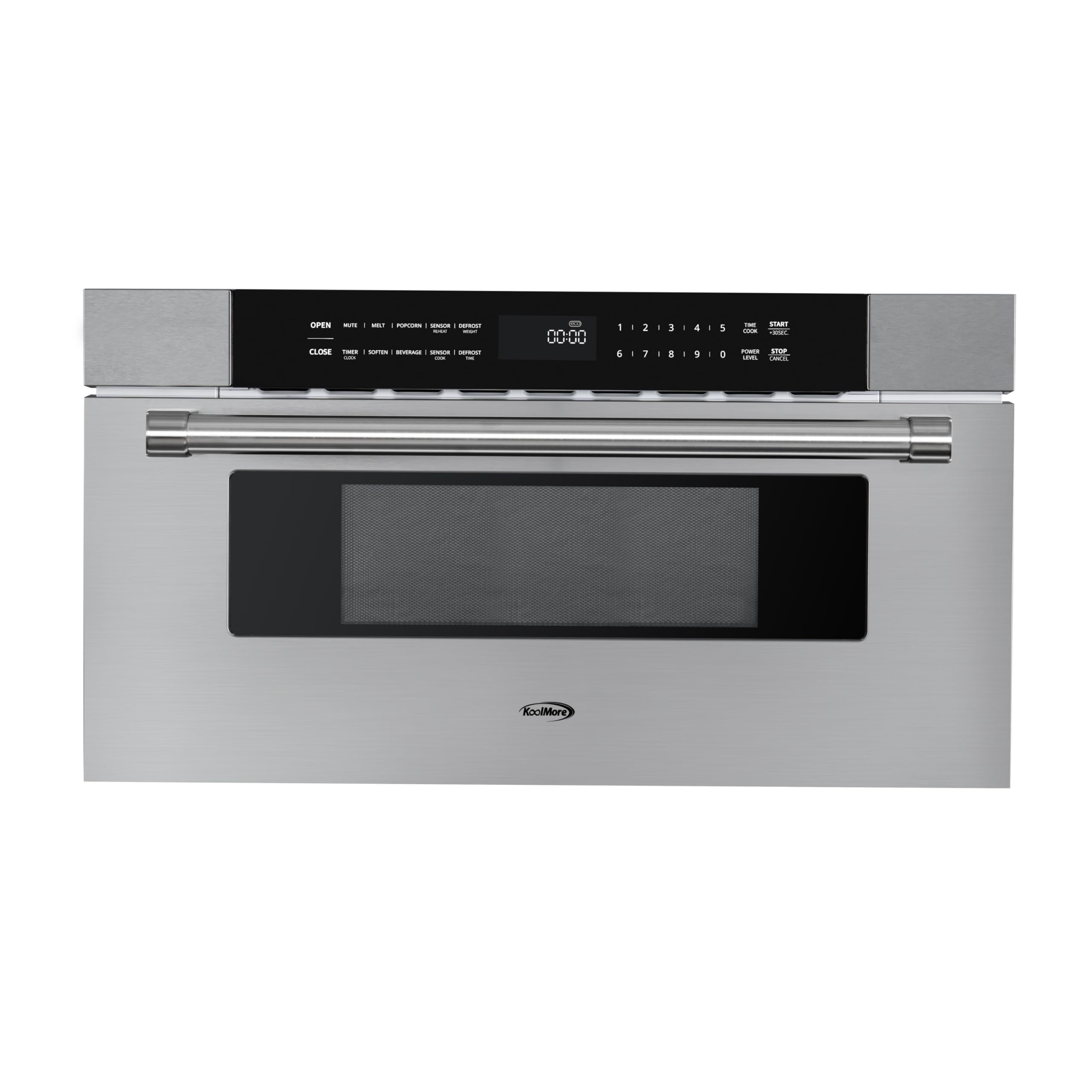 KoolMore 30 in. Microwave Drawer, 1.2 cu. ft. Capacity in Stainless-Steel (KM-MD30-SS)
