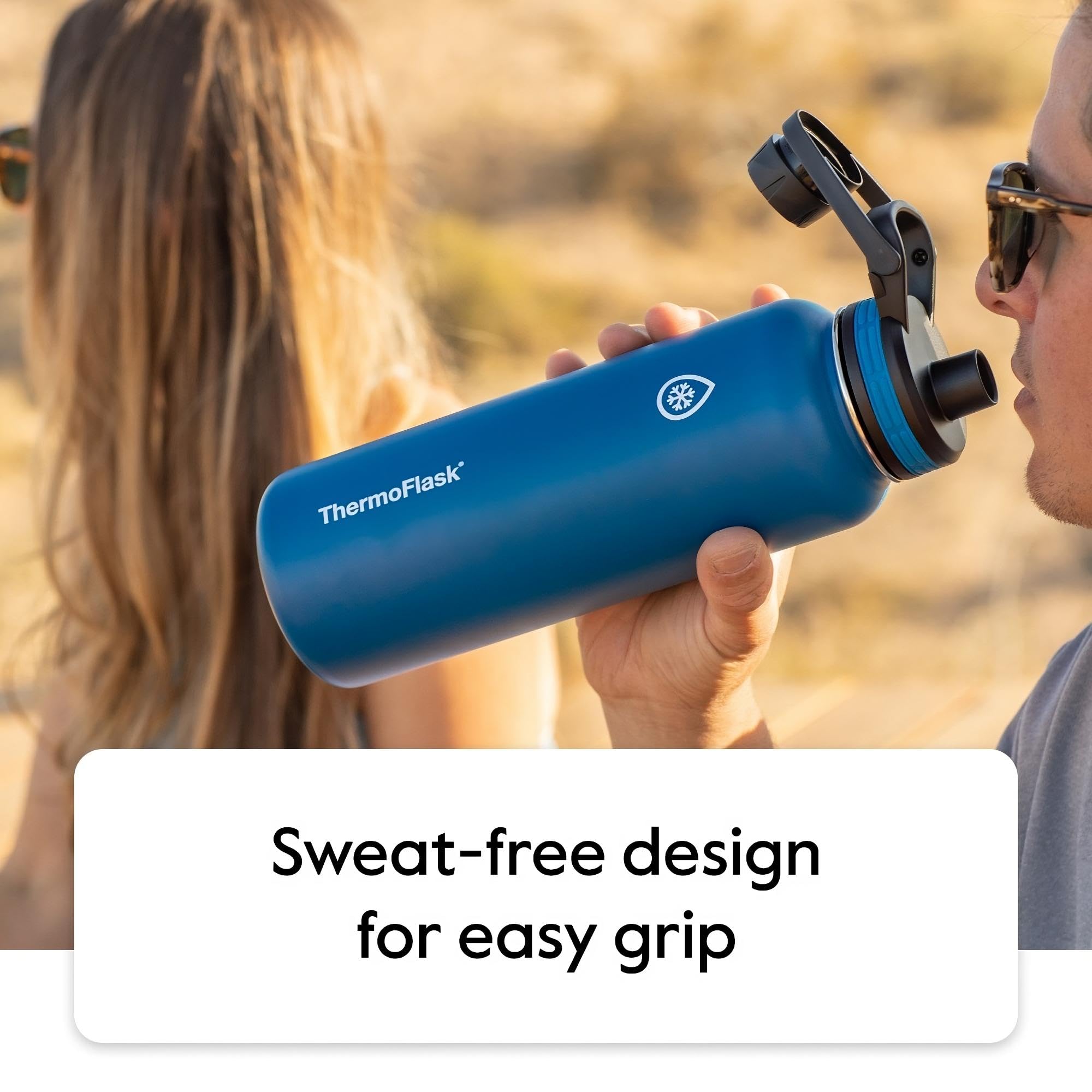 Thermoflask 24 Oz Double Wall Vacuum Insulated Stainless Steel Water Bottle With Spout And Straw Lids, Plum