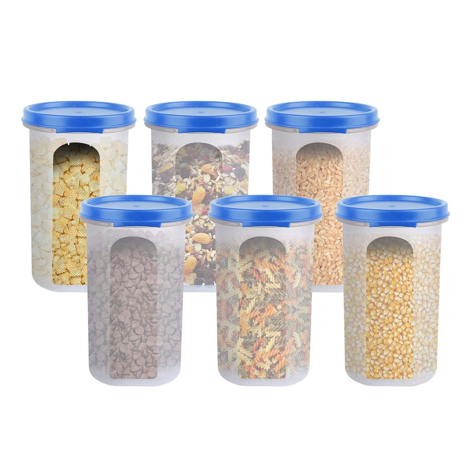 Riomax Plastic Kitchen Storage Containers/Round Storage Container With Removable Lid/Fridge Storage Container/Fridge Organizer/F