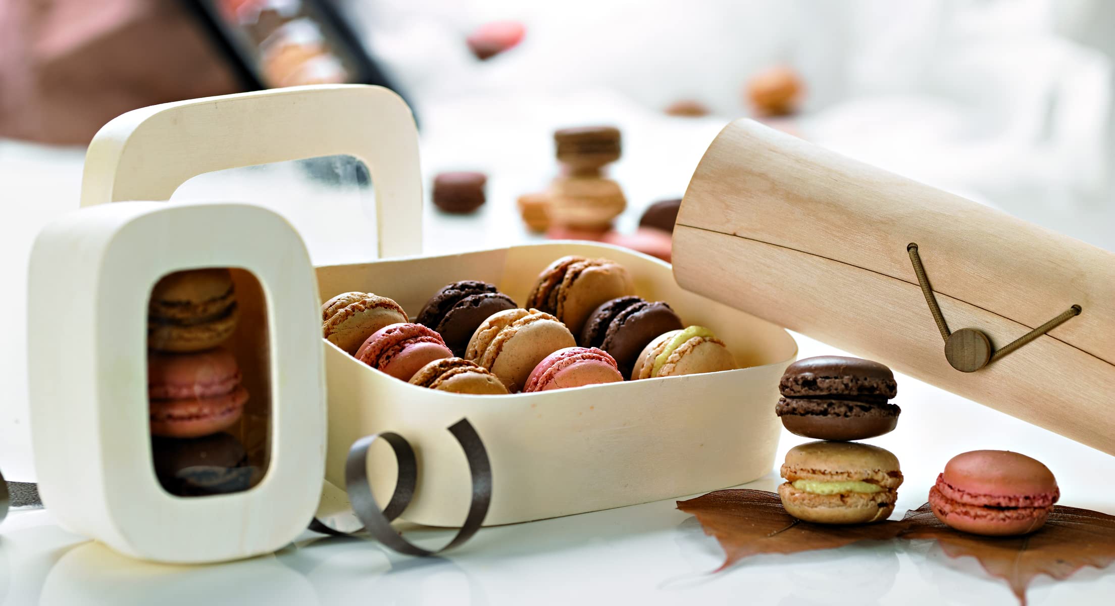 Packnwood 210Macins3 -Clear Plastic Macaron - Macaroon Clear Boxes- Macaron Storage Box- Macaroon Box-Macaron Plastic Insert-Mac