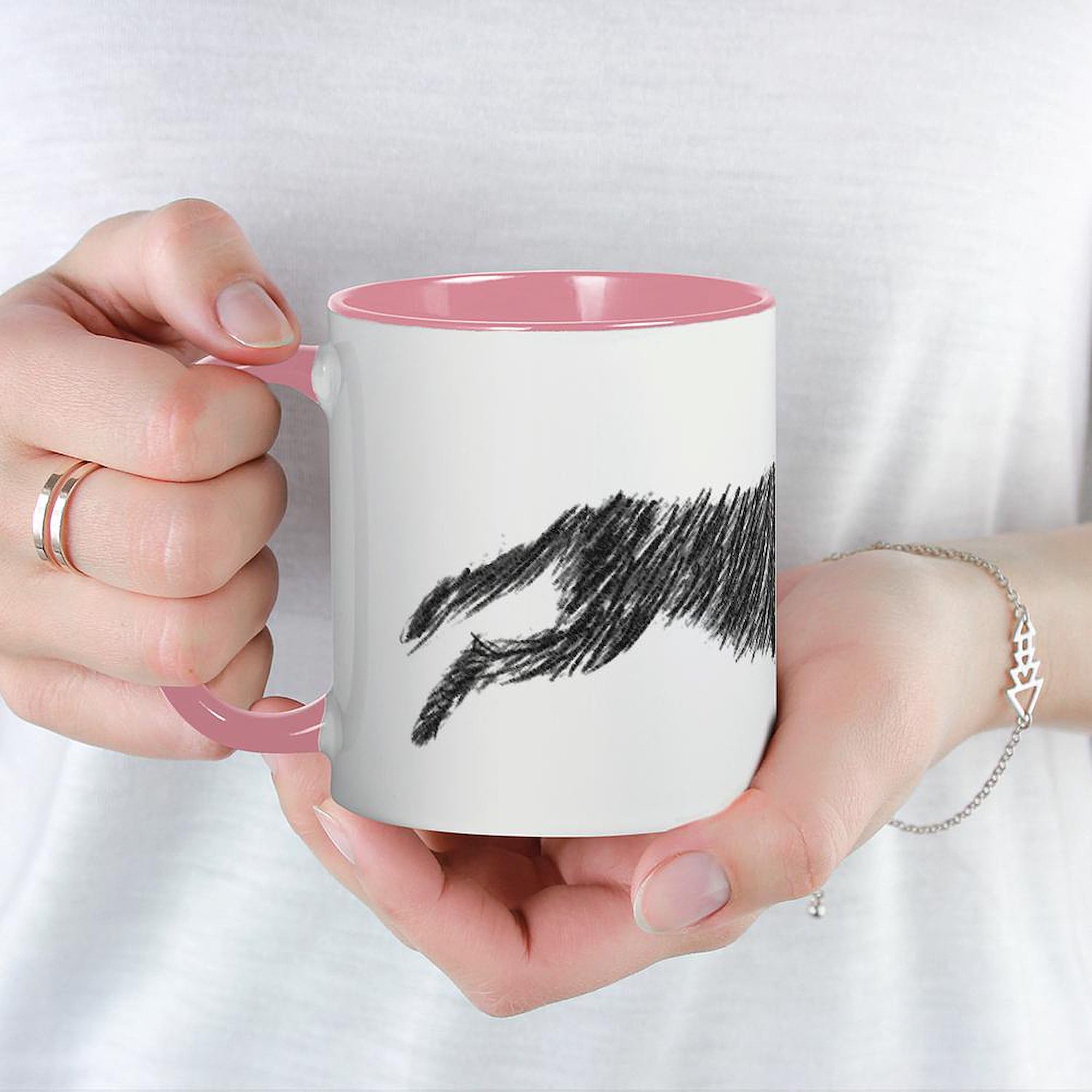 CafePress Irish Wolfhound Mug 11 oz (325 ml) Ceramic Coffee Mug