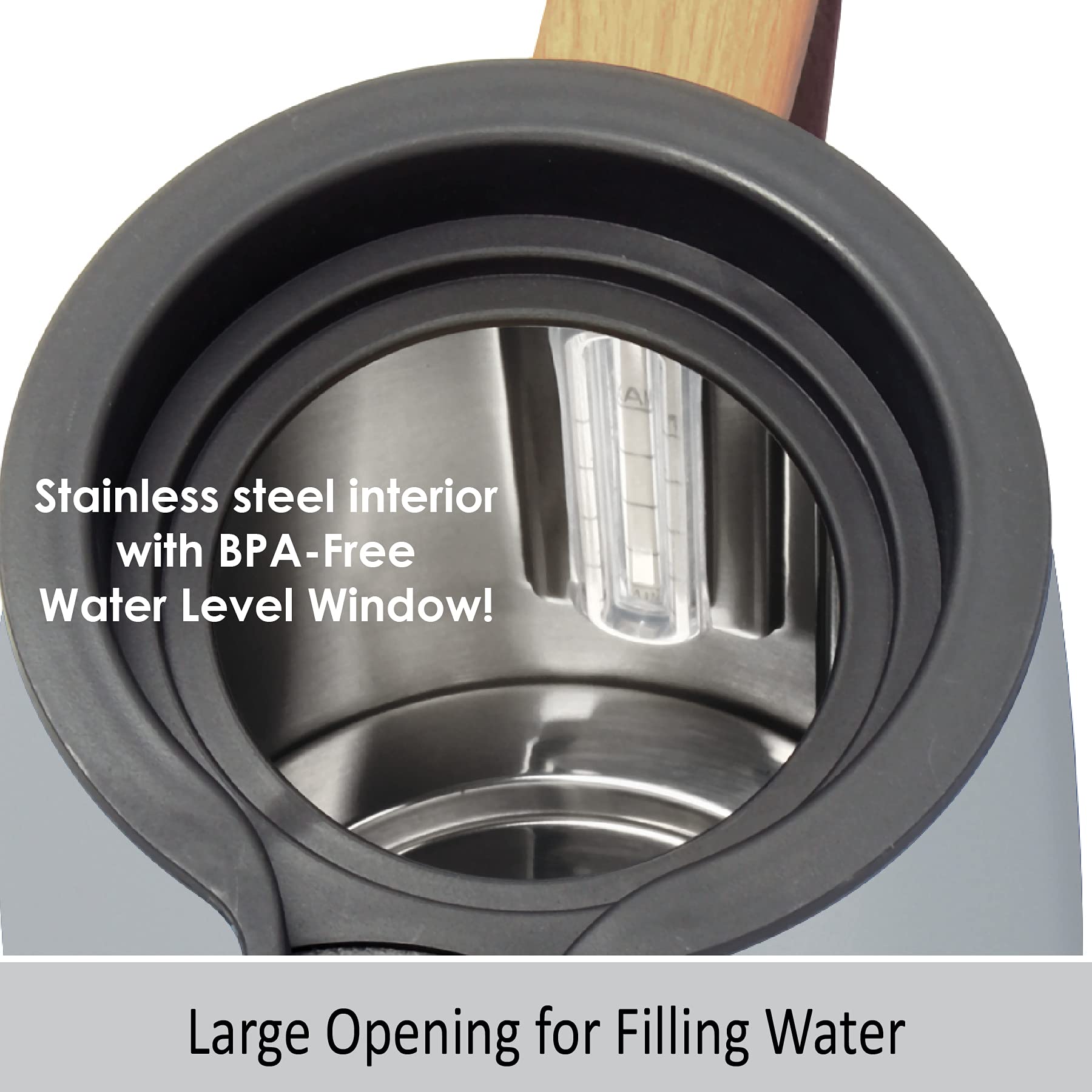 Chantal Oslo Cordless Electric Kettle (Fog Grey)