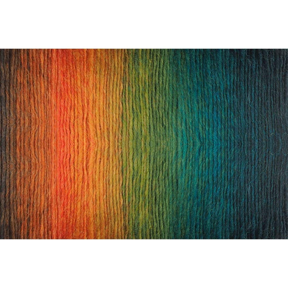 Niceec 3 Skeins 100 Wool Rainbow Yarn Single Ply Yarn Soft Gradient Colorful Yarn Self-Striping Crochet Yarn For Knitting-10