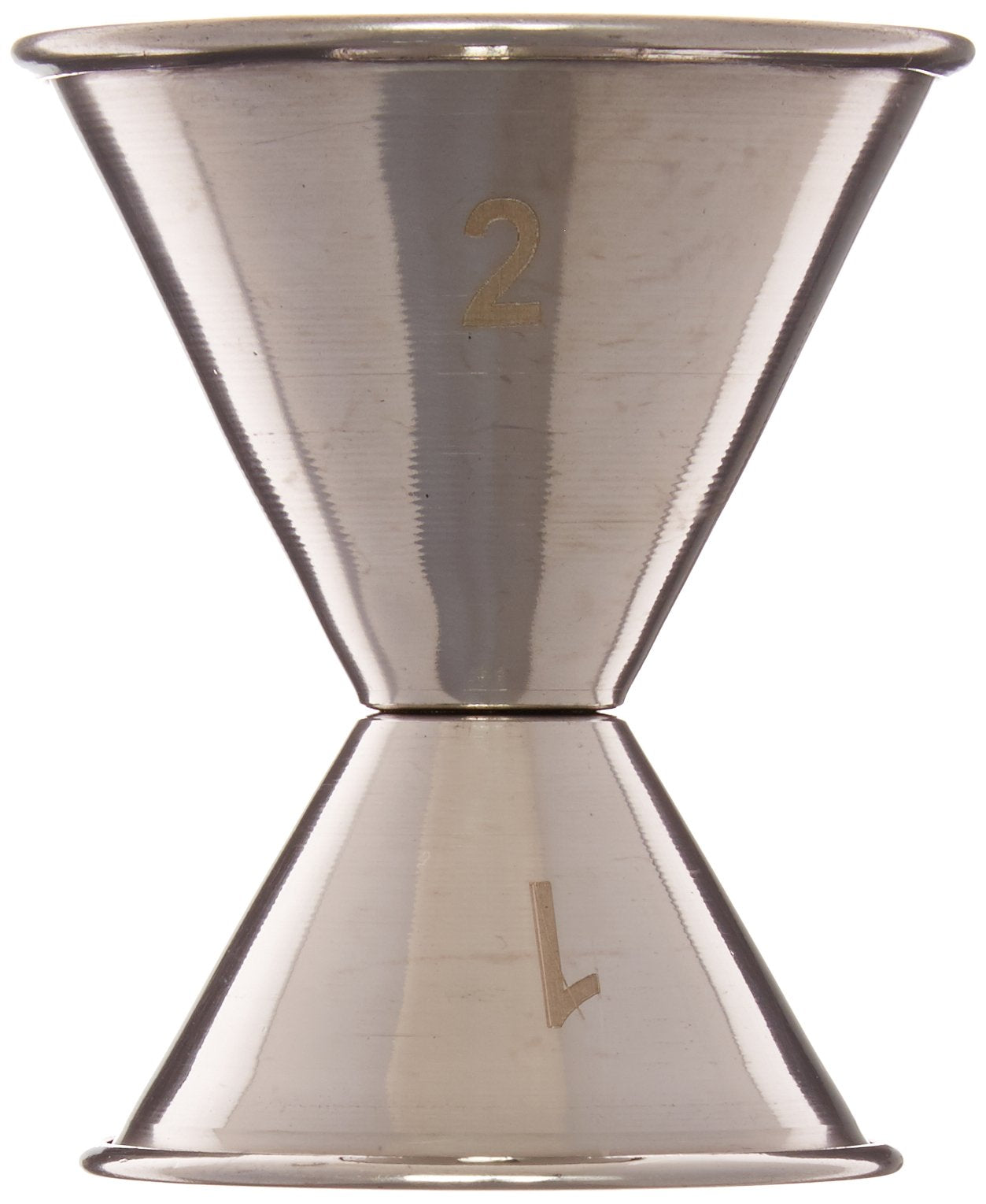American Metalcraft J205 Jiggers, 2.5'' Length X 2.5'' Width, Silver