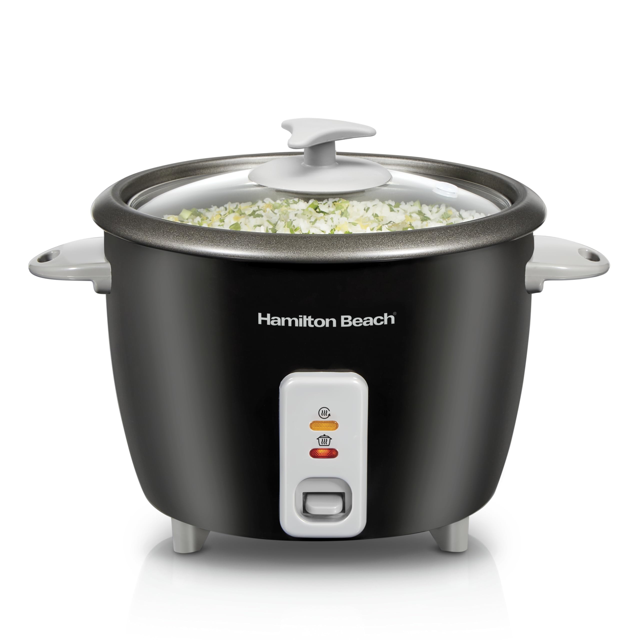 Hamilton Beach Rice Cooker & Food Steamer, 16 Cups Cooked, 8 Cups Uncooked