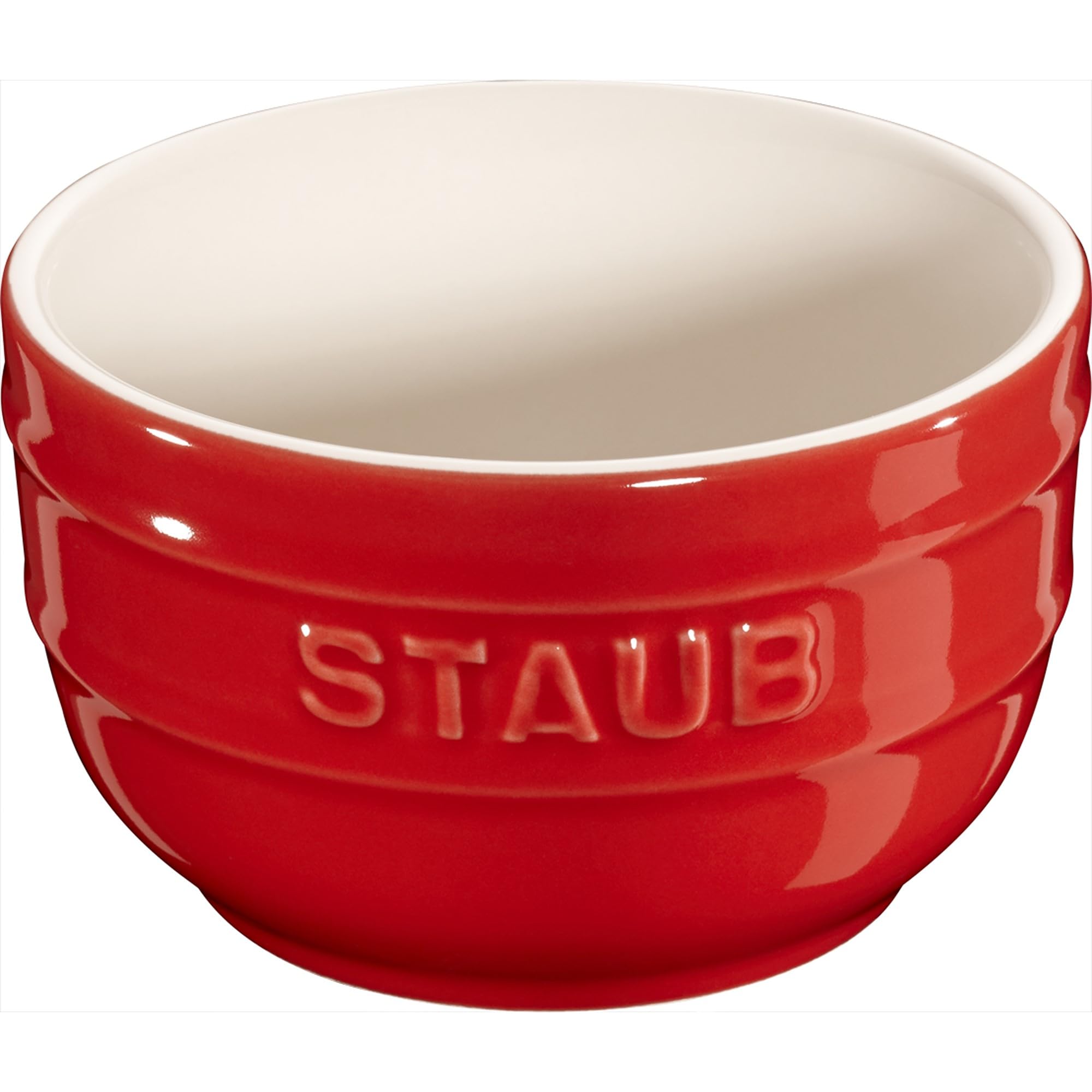 Staub Ceramics Prep Bowl Set, 2-Piece, Cherry