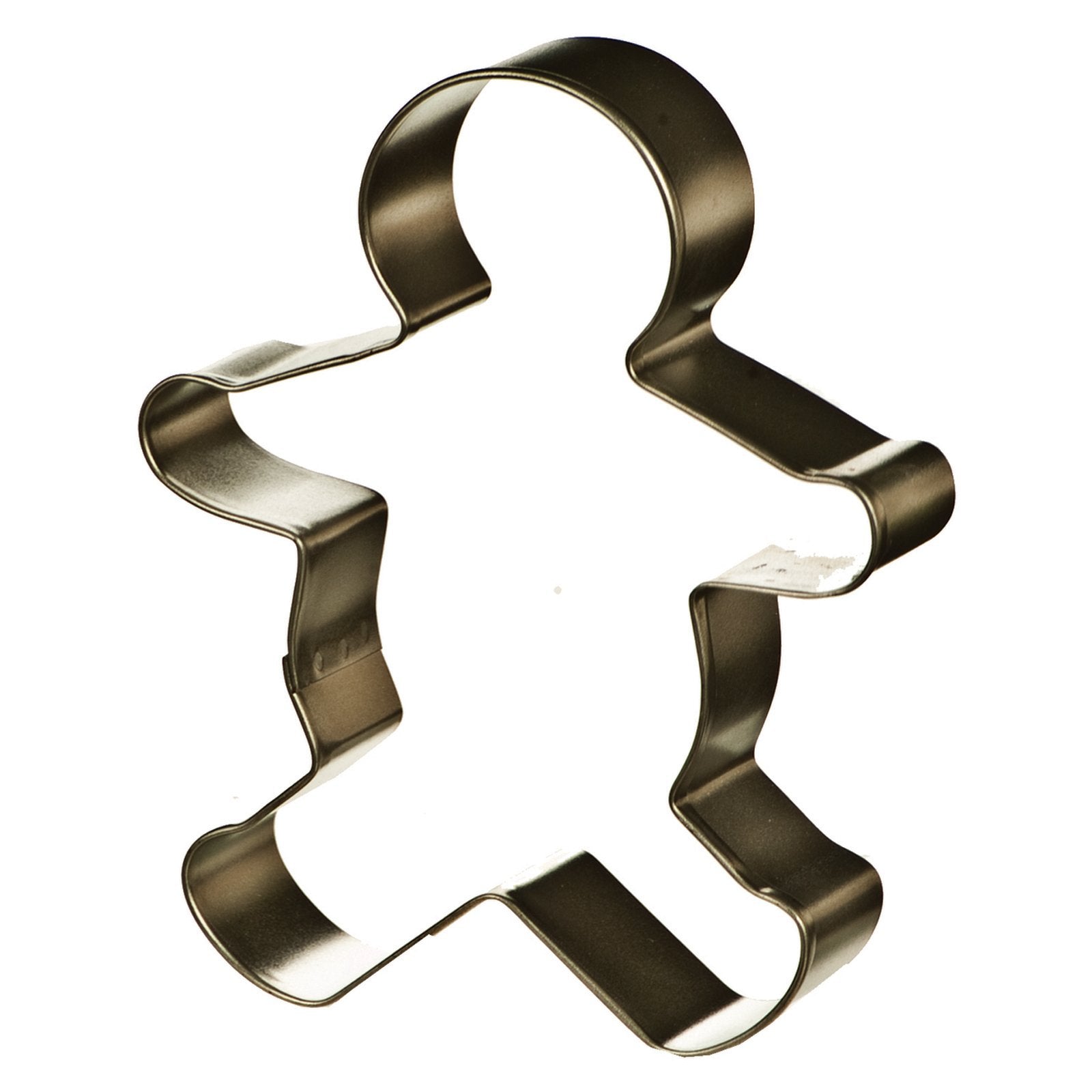 R&M Gingerbread Boy 5'' Cookie Cutter In Durable, Economical, Tinplated Steel