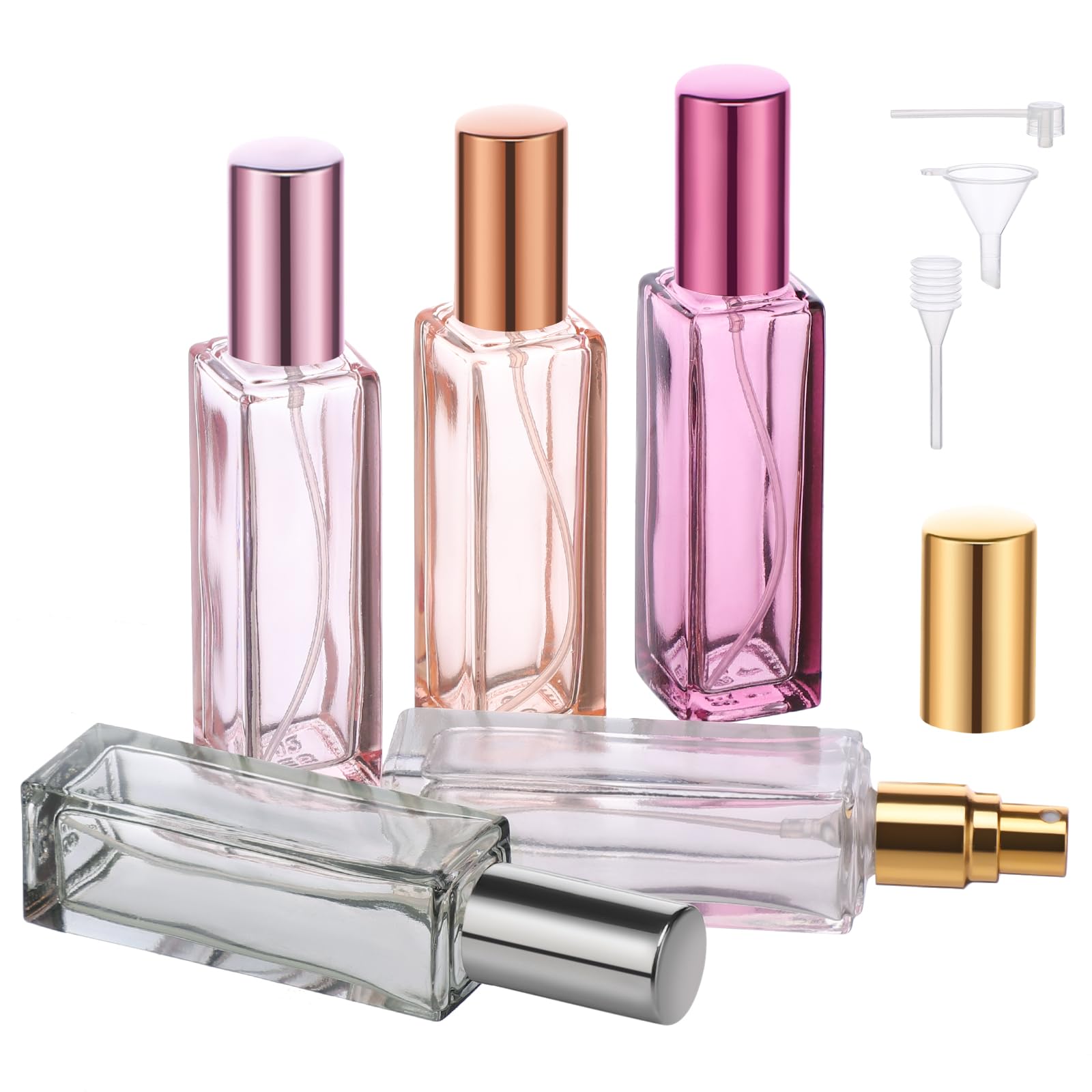 Segbeauty Perfume Travel Refillable, 5 Pack Of 20Ml Atomizer Sprayer For Perfume, Portable Travel Size Perfume Bottles Cologne S