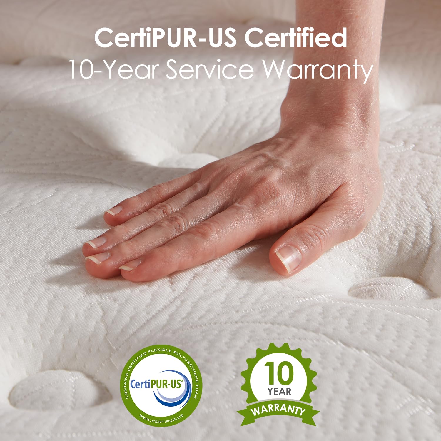 SNFPNE Full Size Mattress 12 Inch - Medium Firm Hybrid Mattress Full with Memory Foam & Zoned Pocket Springs for Pressure Relief