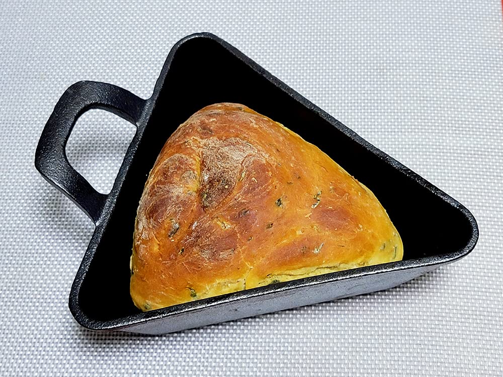 Hawok Cast Iron Cornbread Pan Set Of 6